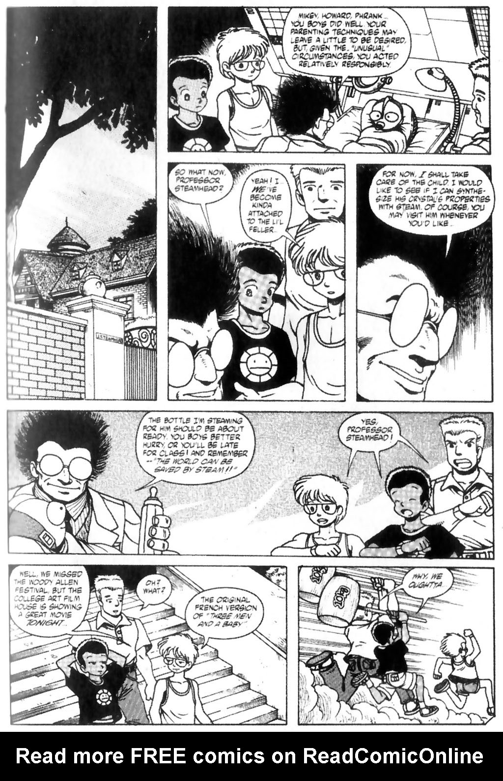 Read online Ninja High School (1986) comic -  Issue #27 - 28