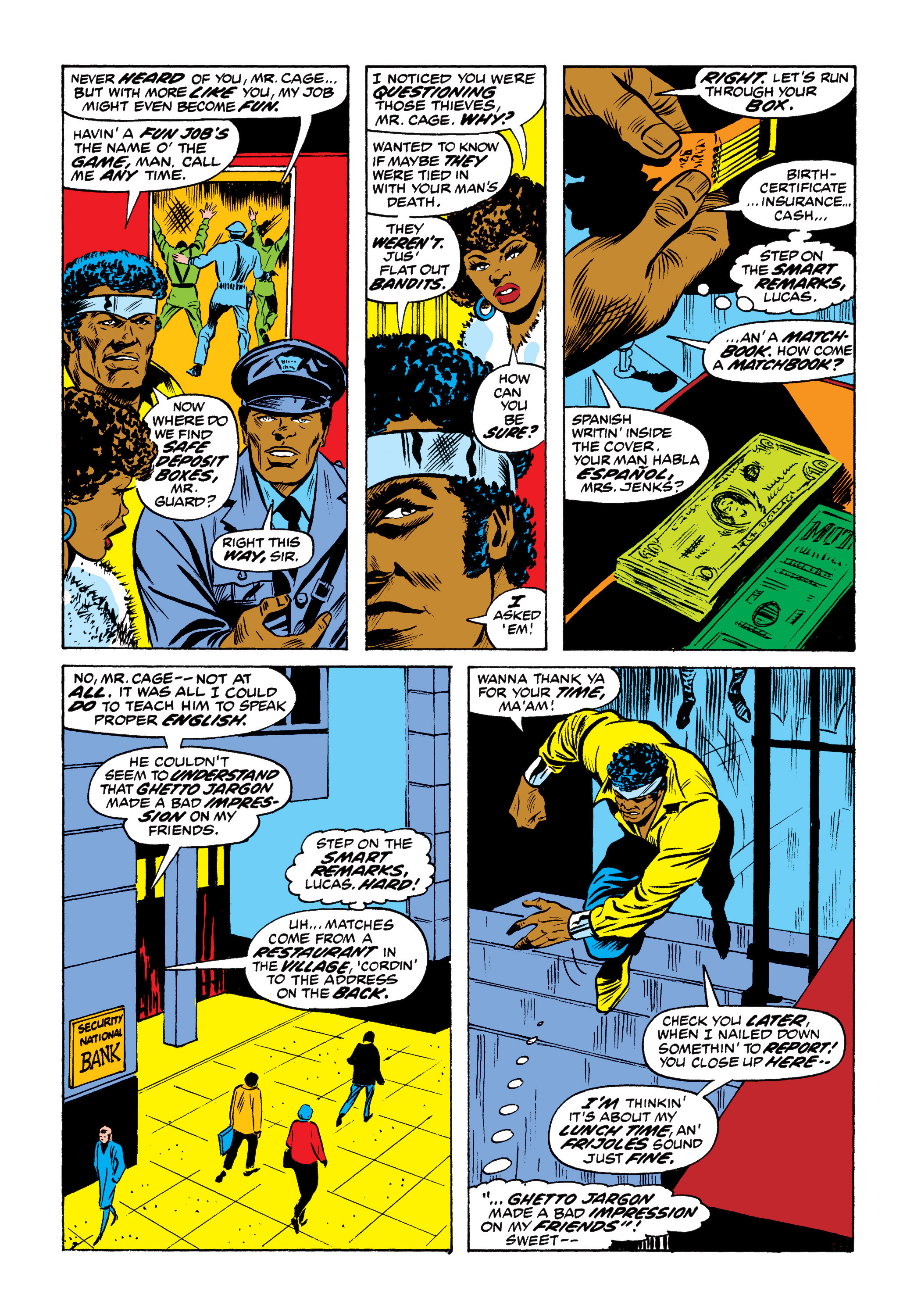 Read online Marvel Masterworks: Luke Cage, Hero For Hire comic -  Issue # TPB (Part 3) - 4