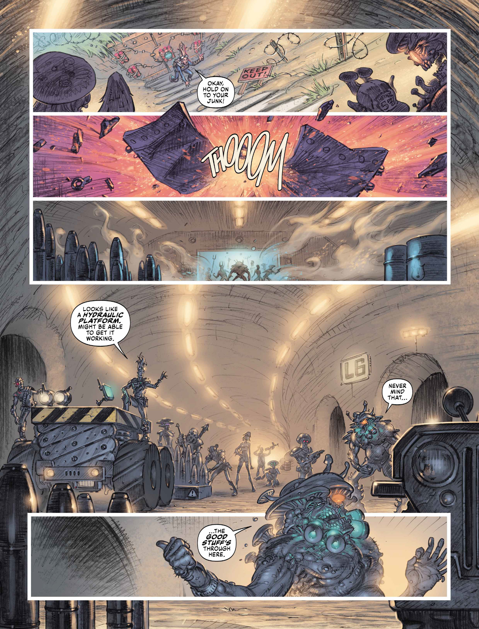 Read online Judge Dredd Megazine (Vol. 5) comic -  Issue #443 - 22