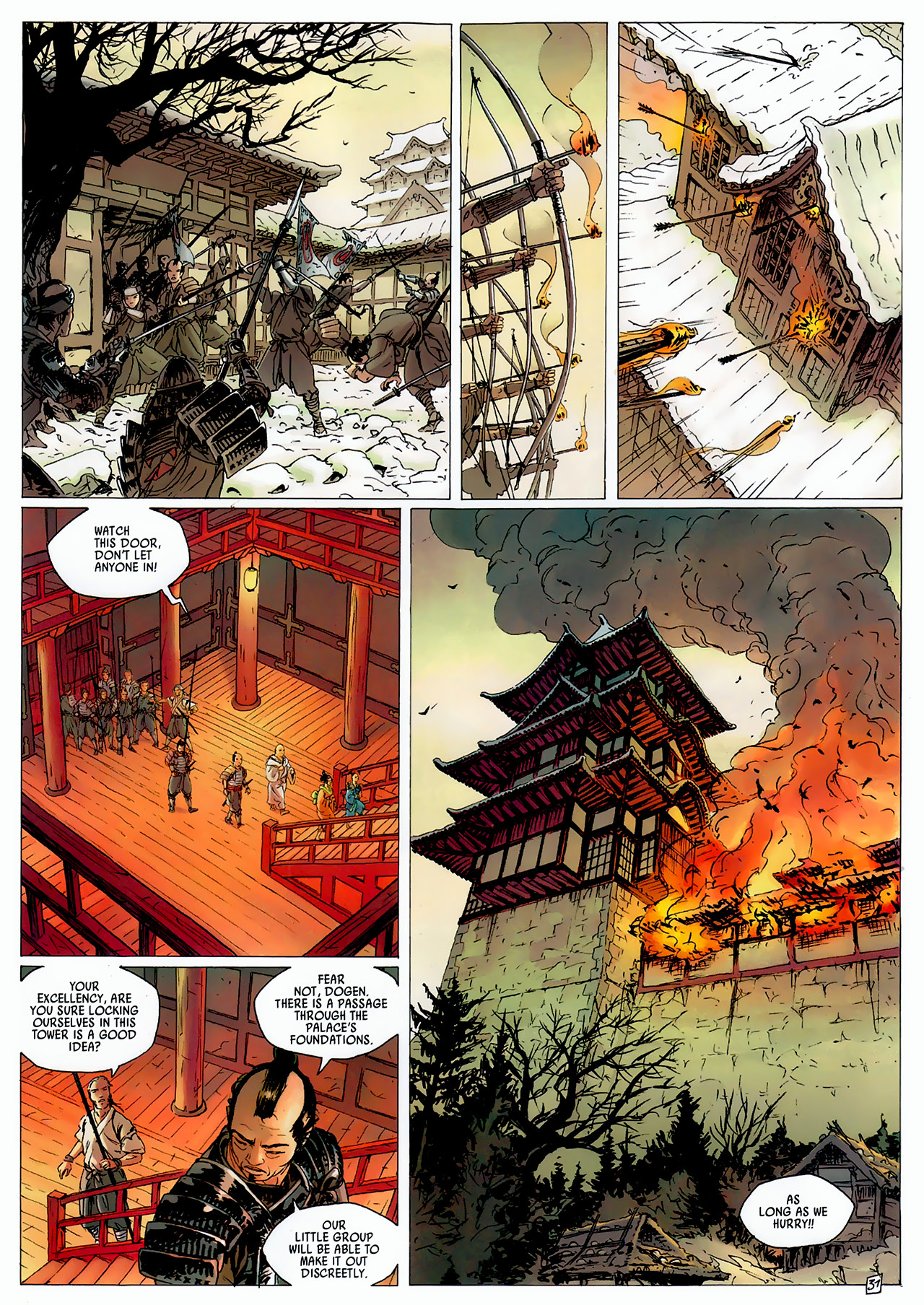 Read online Samurai: Legend comic -  Issue #4 - 32