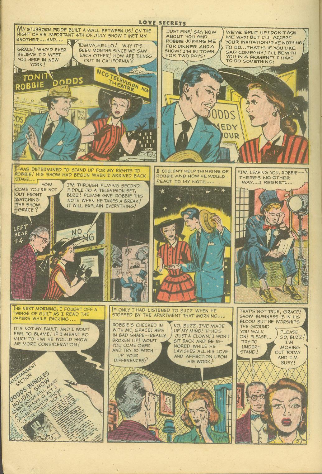 Read online Love Secrets (1953) comic -  Issue #51 - 22