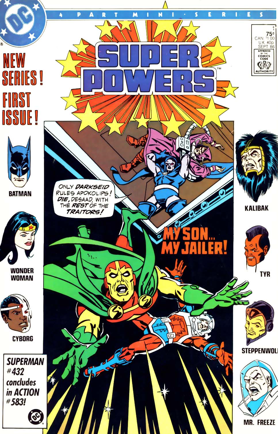 Read online Super Powers (1986) comic -  Issue #1 - 1