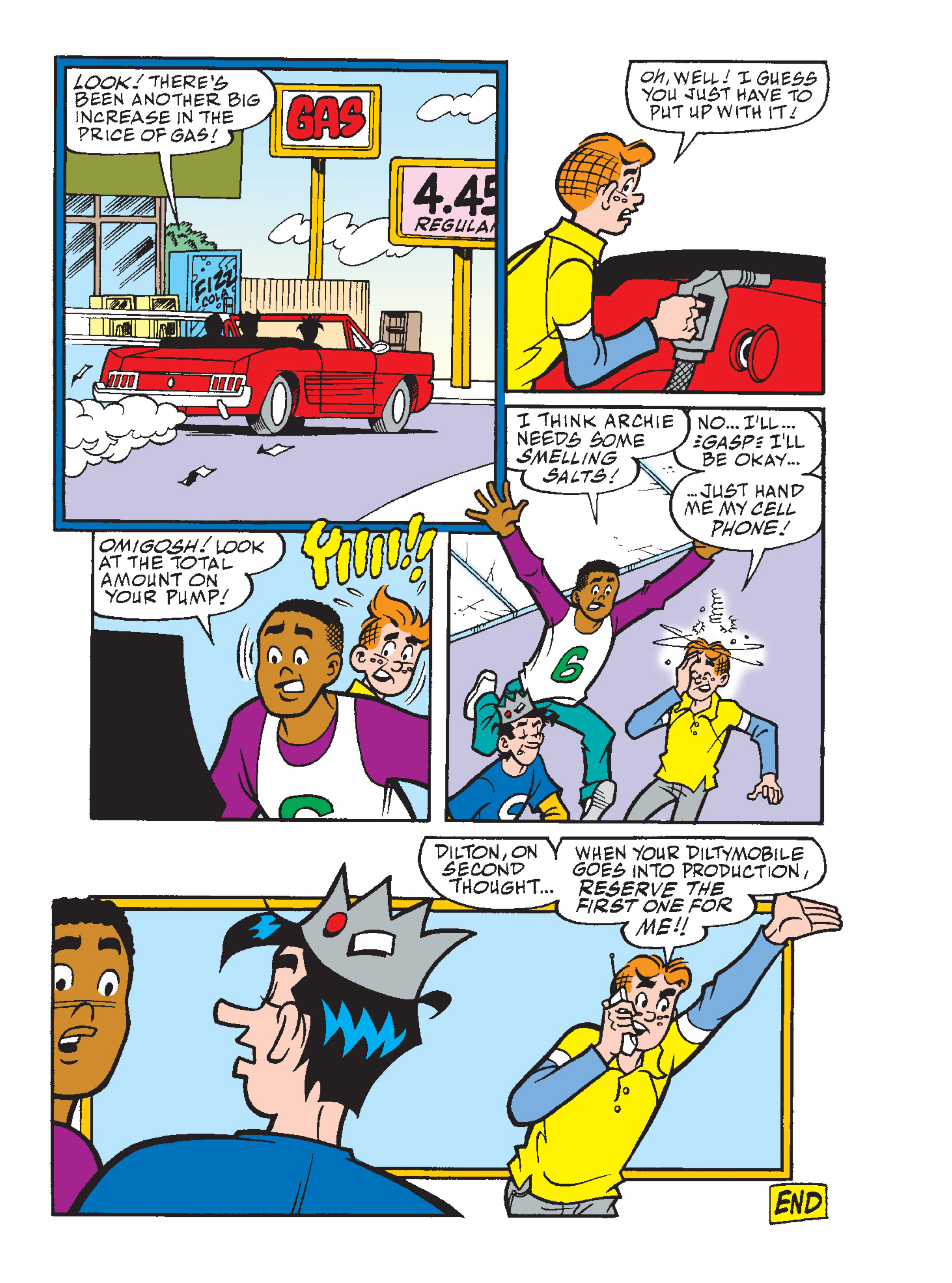 Read online Archie And Me Comics Digest comic -  Issue #17 - 154