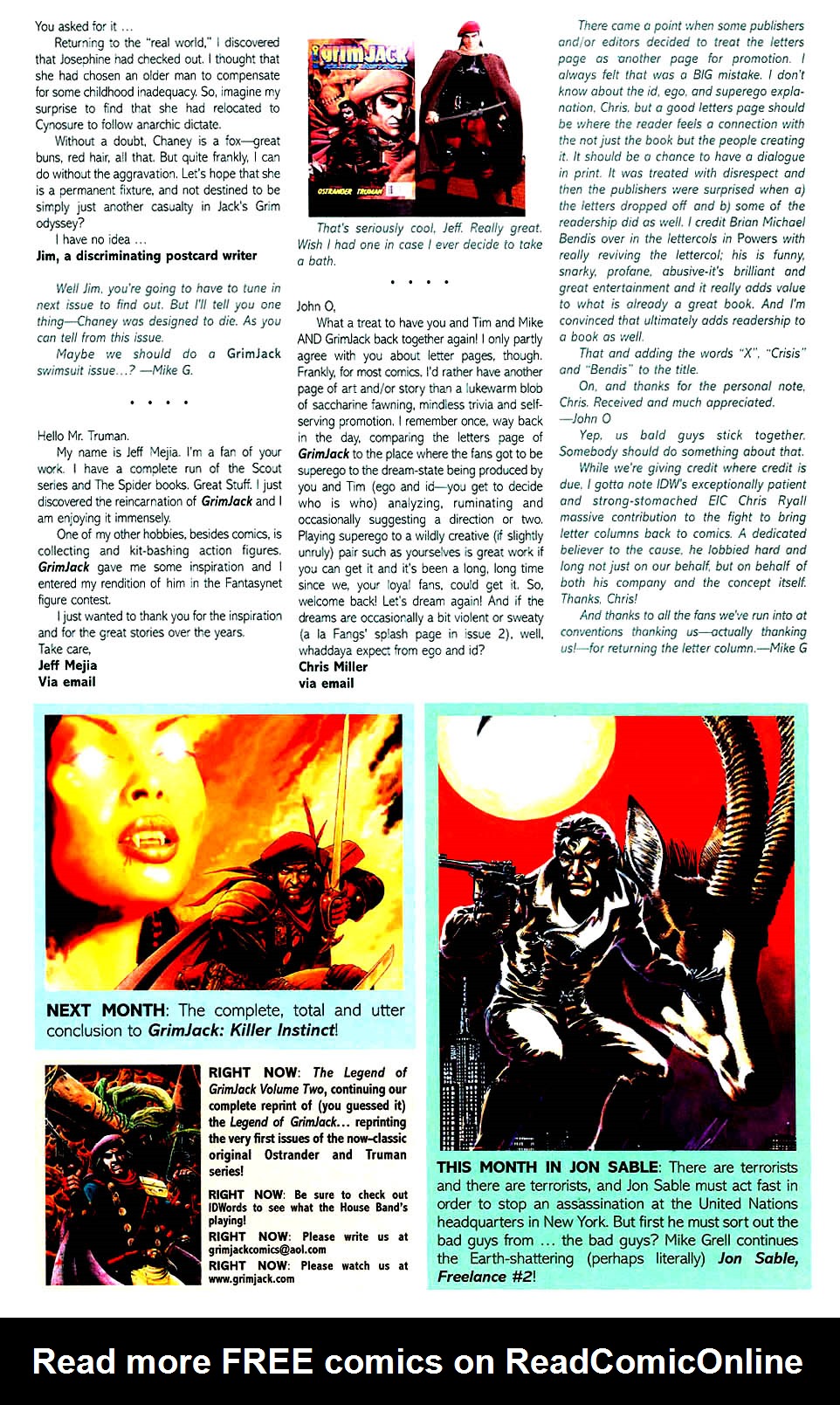 Read online Grimjack: Killer Instinct comic -  Issue #5 - 26