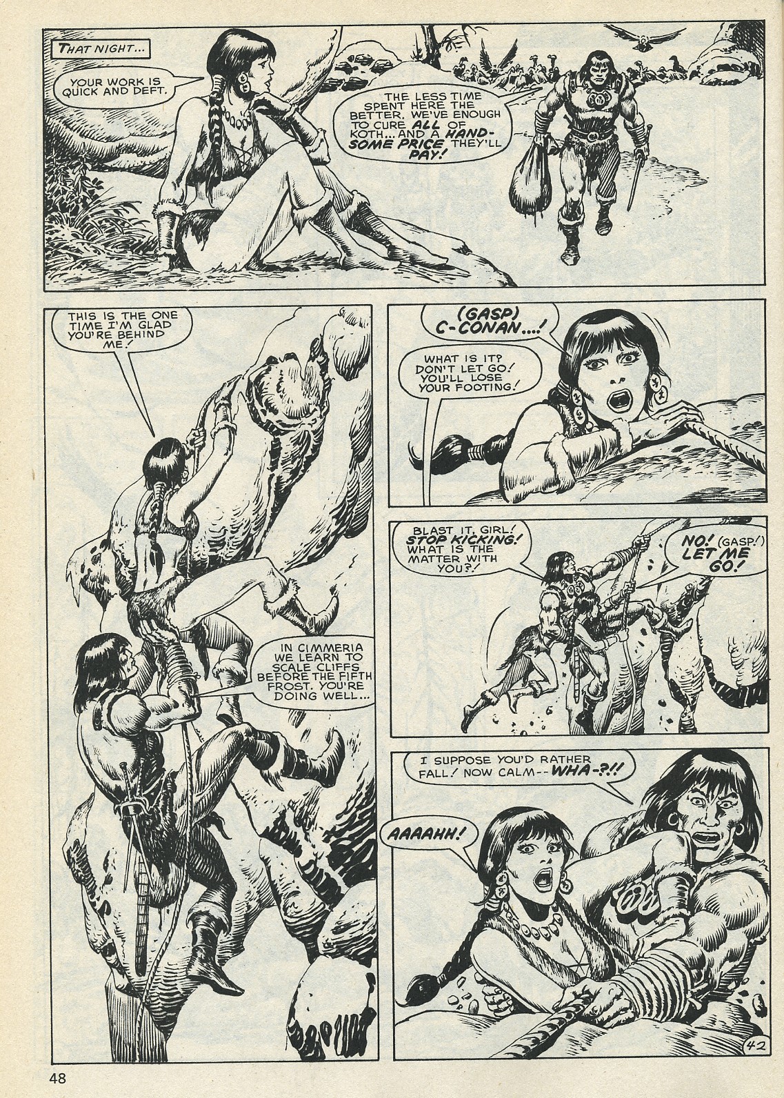 The Savage Sword Of Conan issue 132 - Page 48