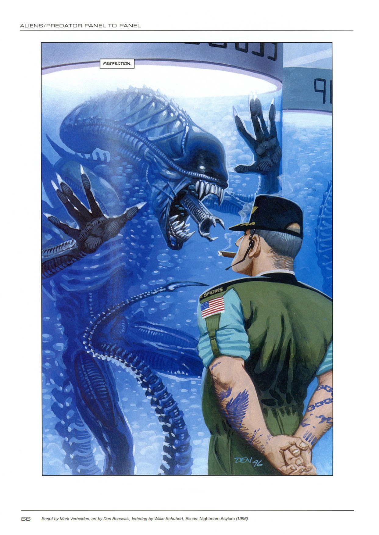 Read online Aliens/Predator: Panel to Panel comic -  Issue # TPB (Part 1) - 61