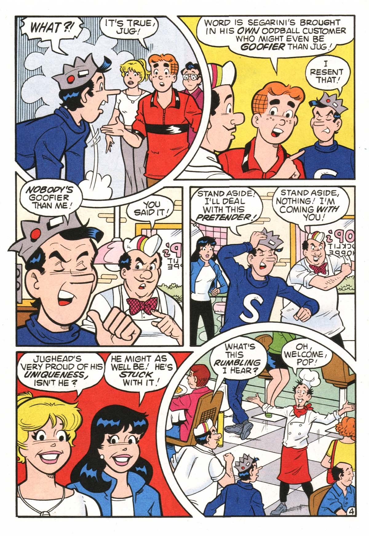 Read online Archie's Pal Jughead Comics comic -  Issue #144 - 5