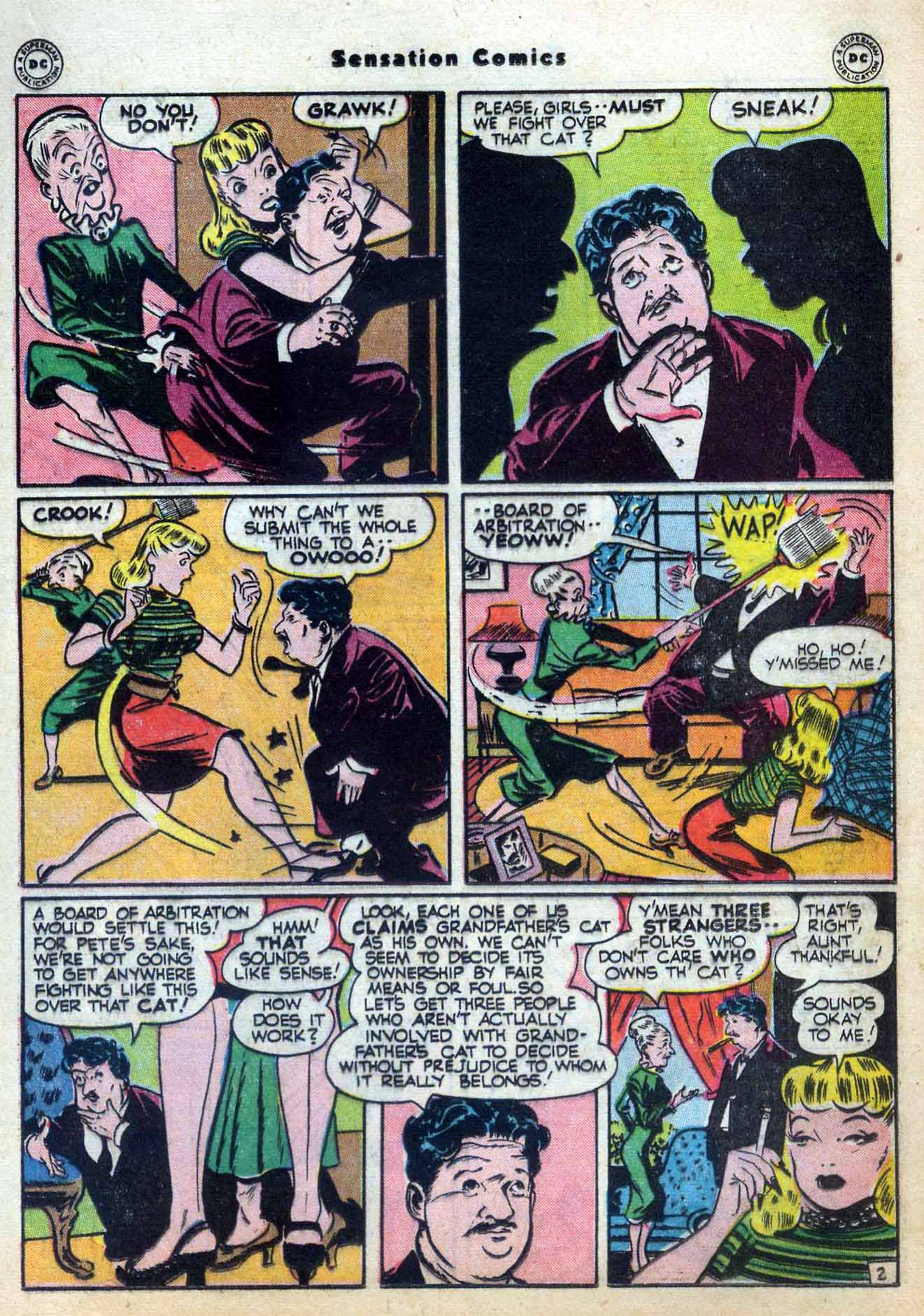 Read online Sensation (Mystery) Comics comic -  Issue #59 - 25