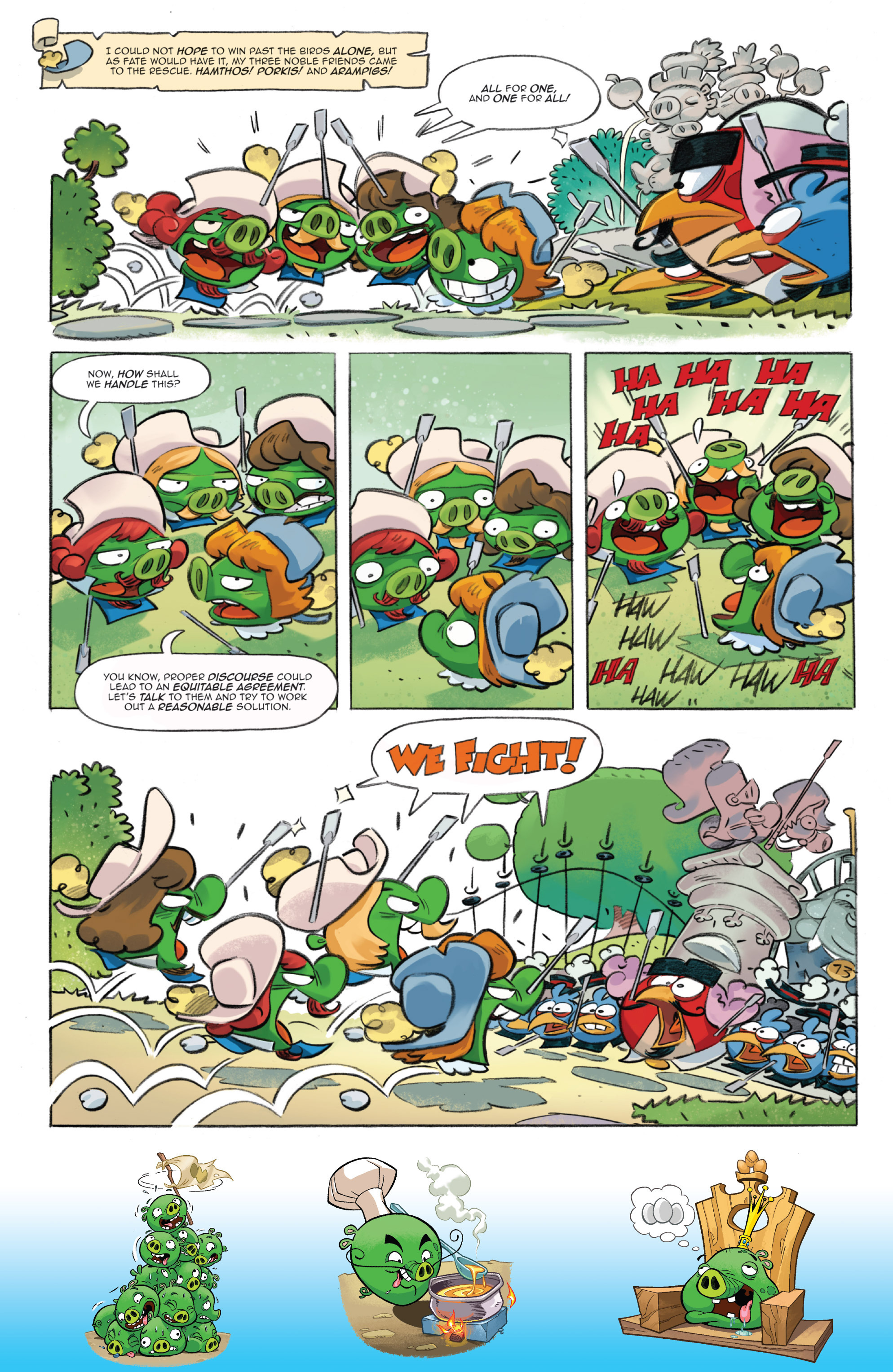 Read online Angry Birds Comics (2016) comic -  Issue #1 - 20