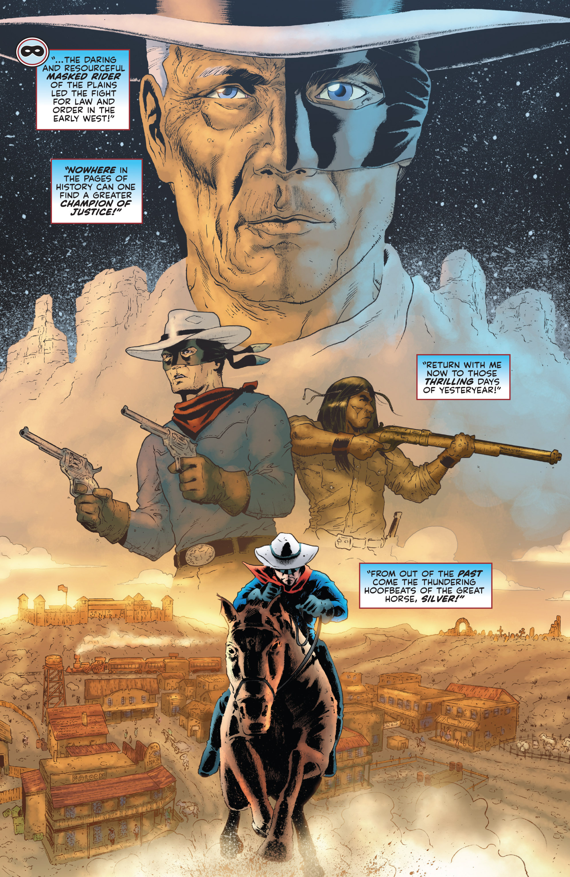 Read online The Lone Ranger/Green Hornet comic -  Issue #1 - 6