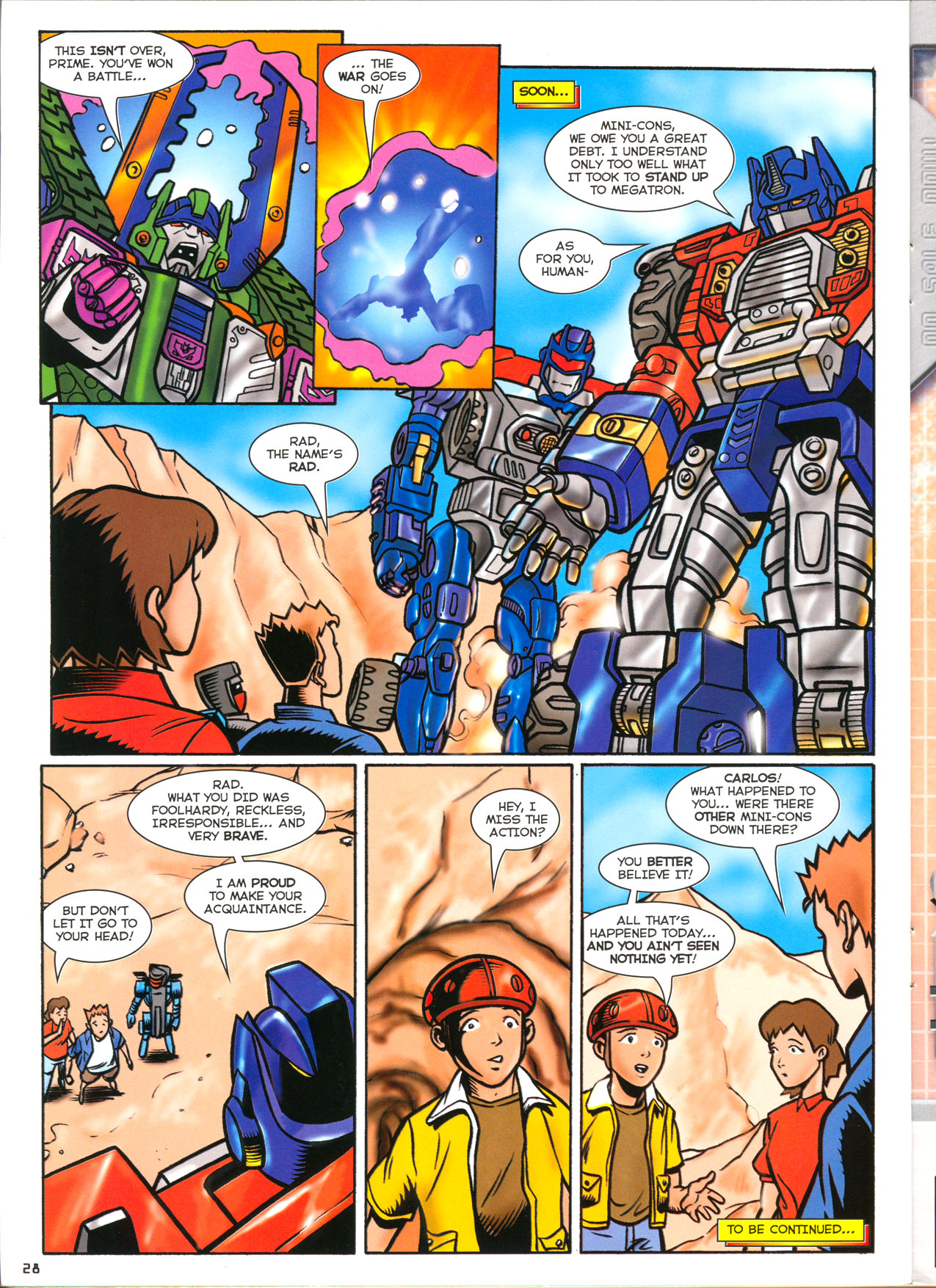 Read online Transformers: Armada (2003) comic -  Issue #2 - 23