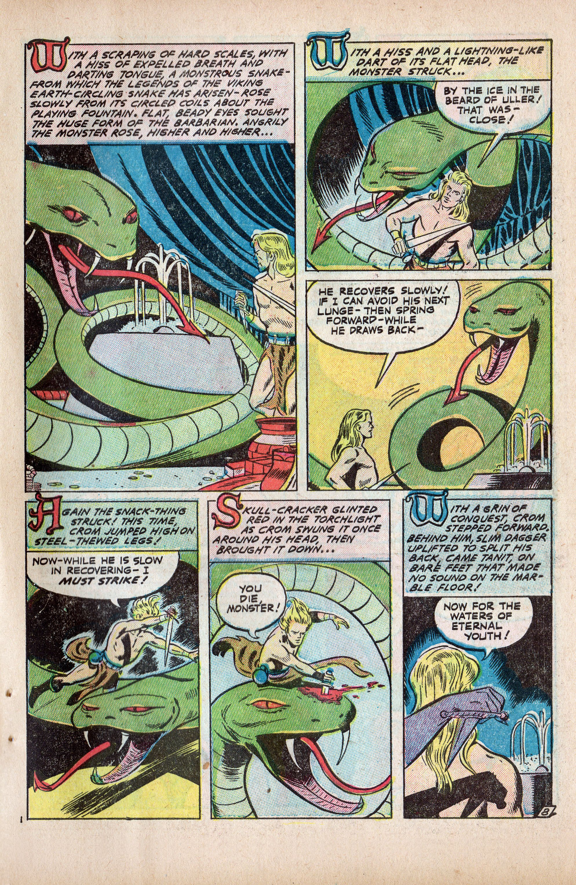 Read online Crom the Barbarian Collection comic -  Issue #1 - 12