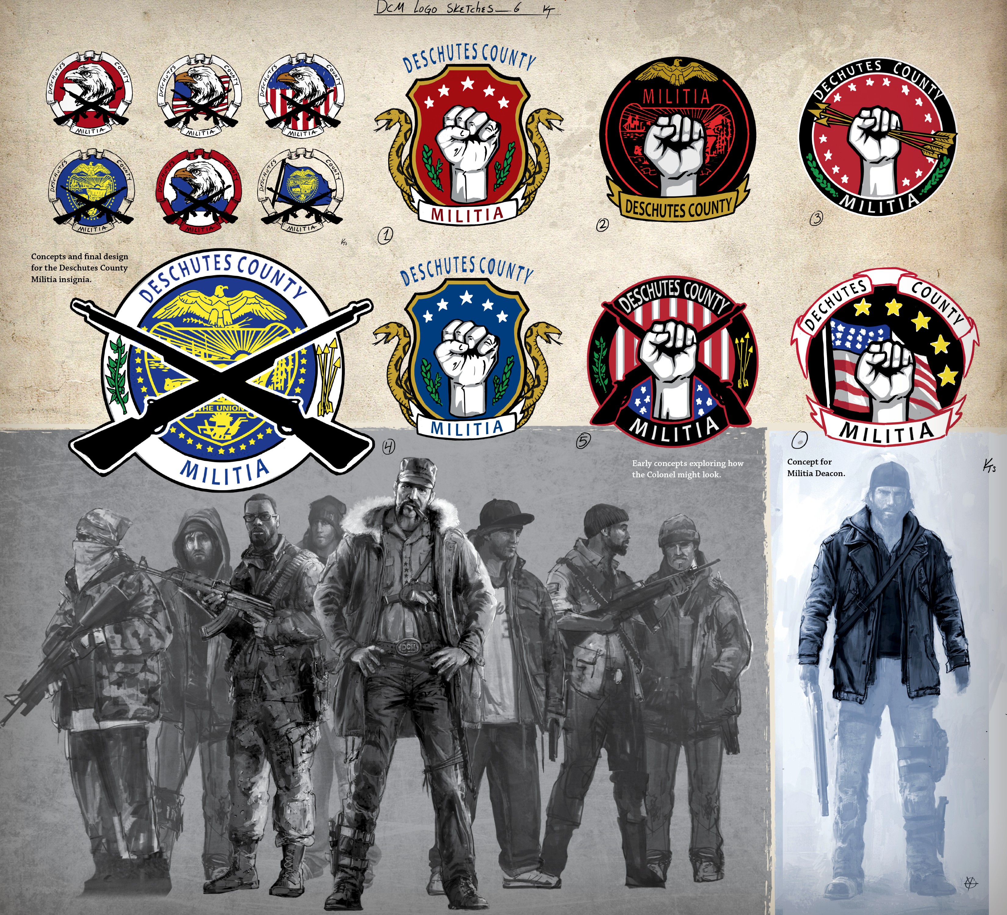 Read online The Art of Days Gone comic -  Issue # TPB (Part 2) - 75