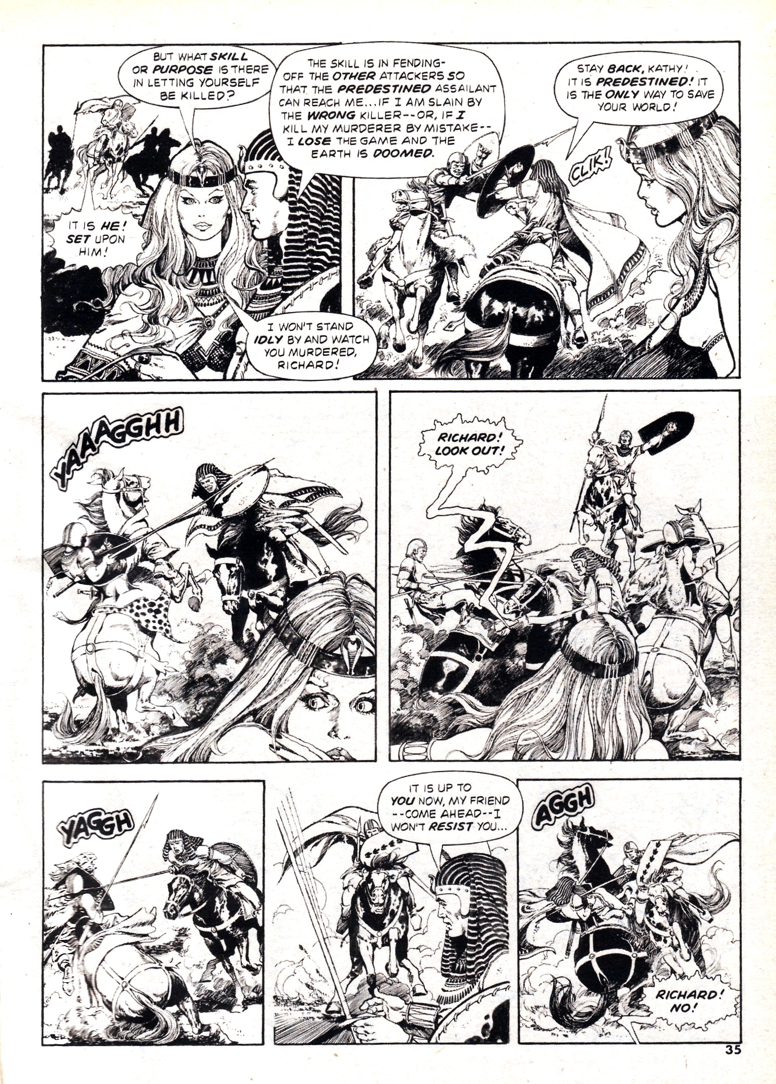 Read online Vampirella (1969) comic -  Issue #76 - 35