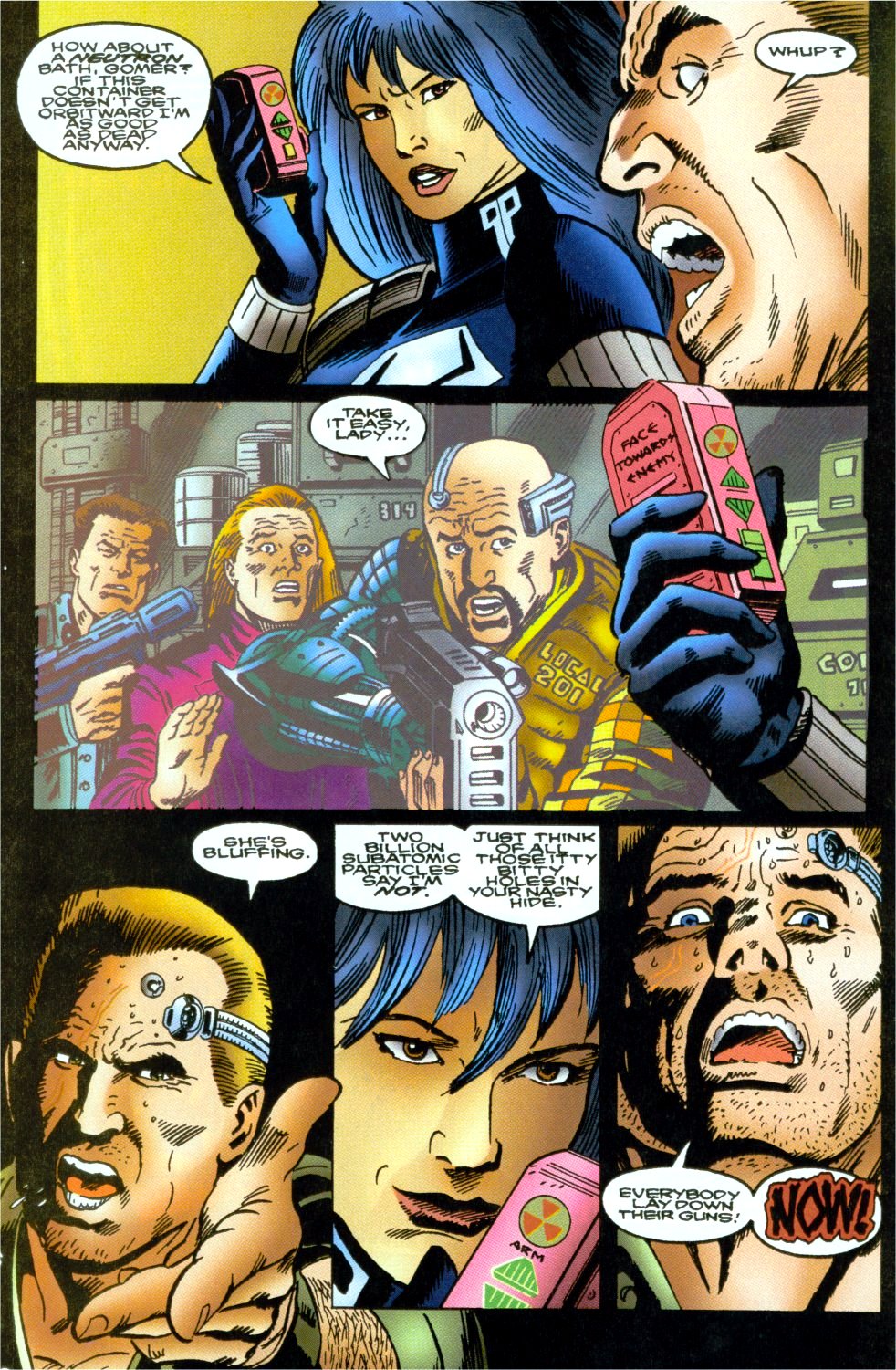 Read online Punisher 2099 comic -  Issue #33 - 10