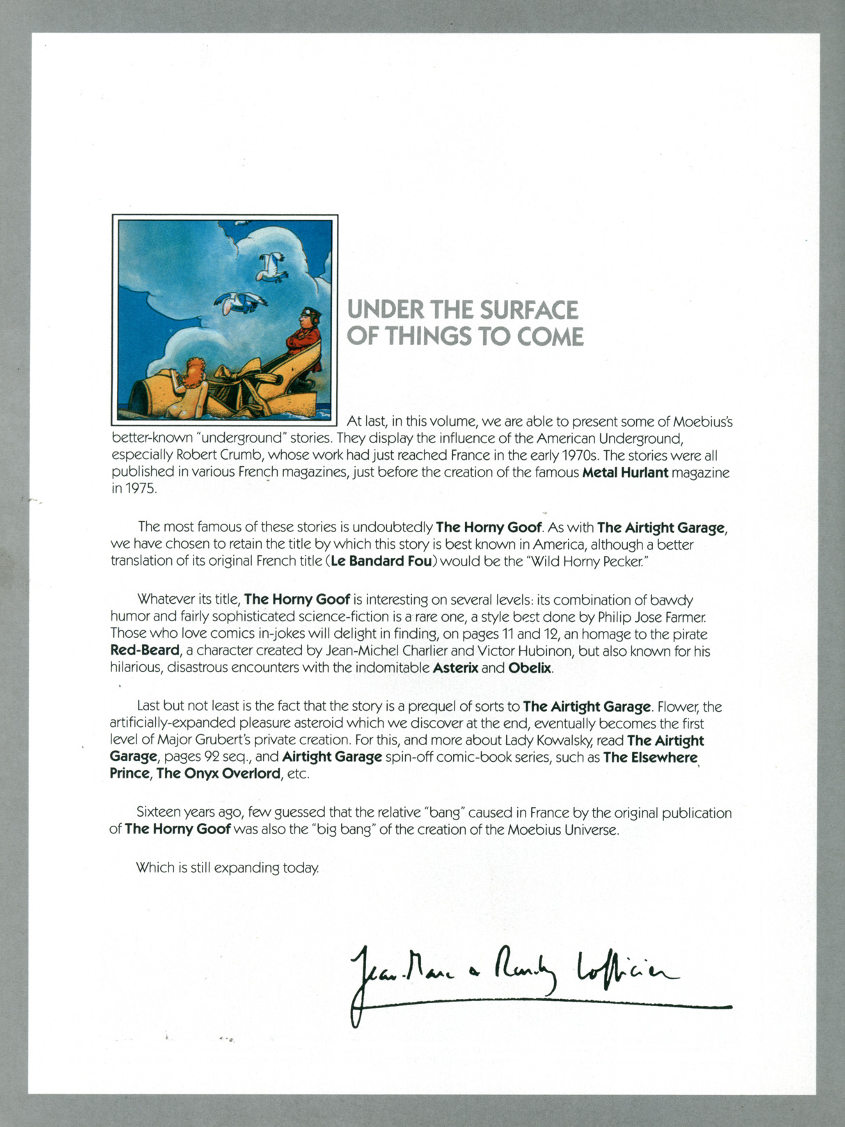 Read online Epic Graphic Novel: Moebius comic -  Issue # TPB 0 - 5