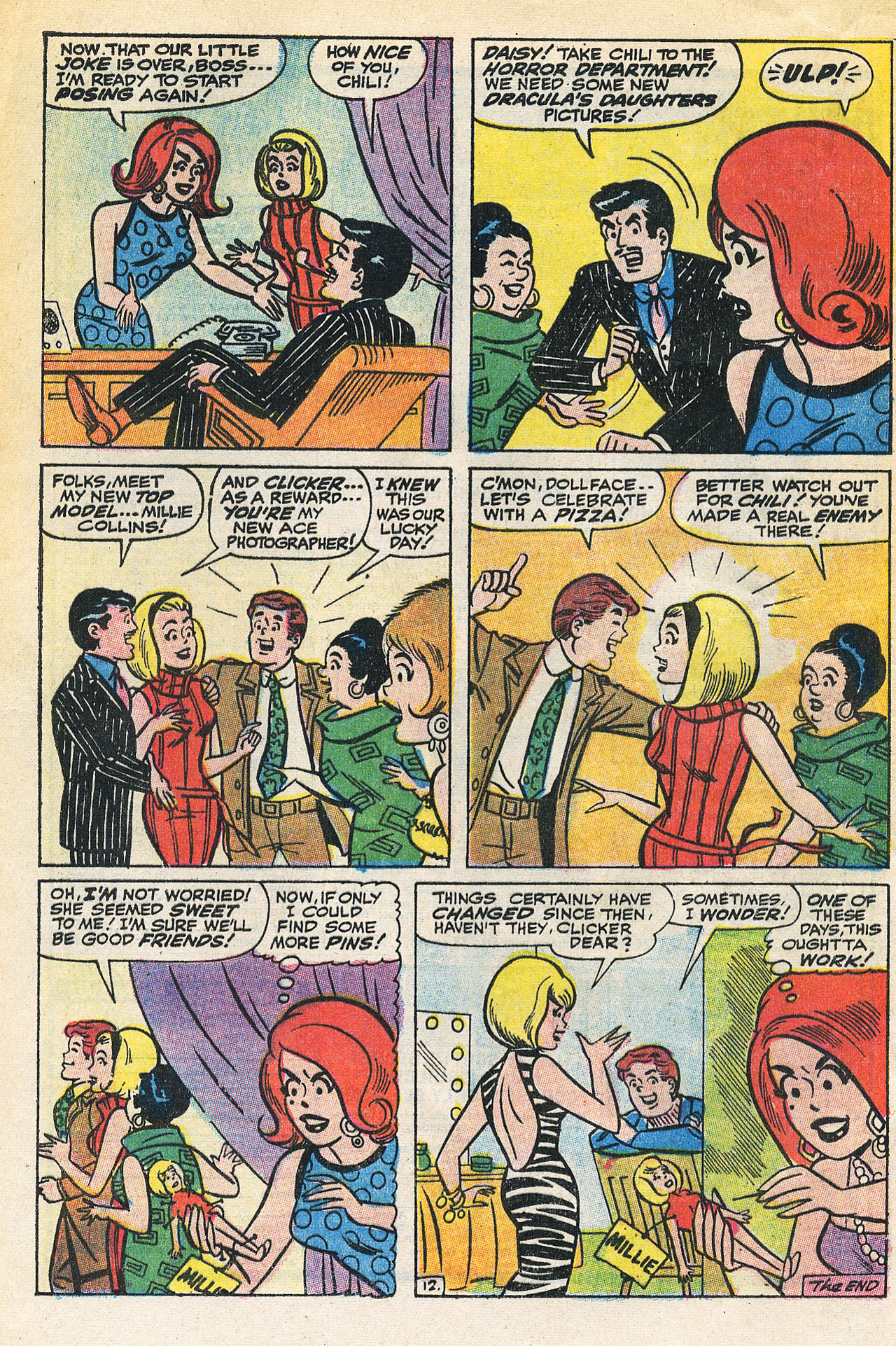 Read online Millie the Model comic -  Issue #193 - 20