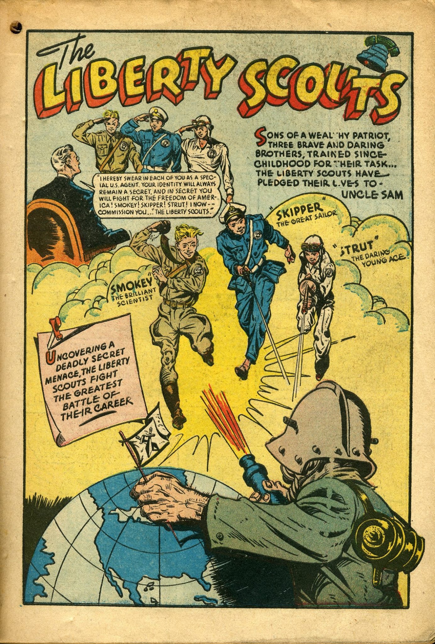 Read online Liberty Scouts Comics comic -  Issue #3 - 3