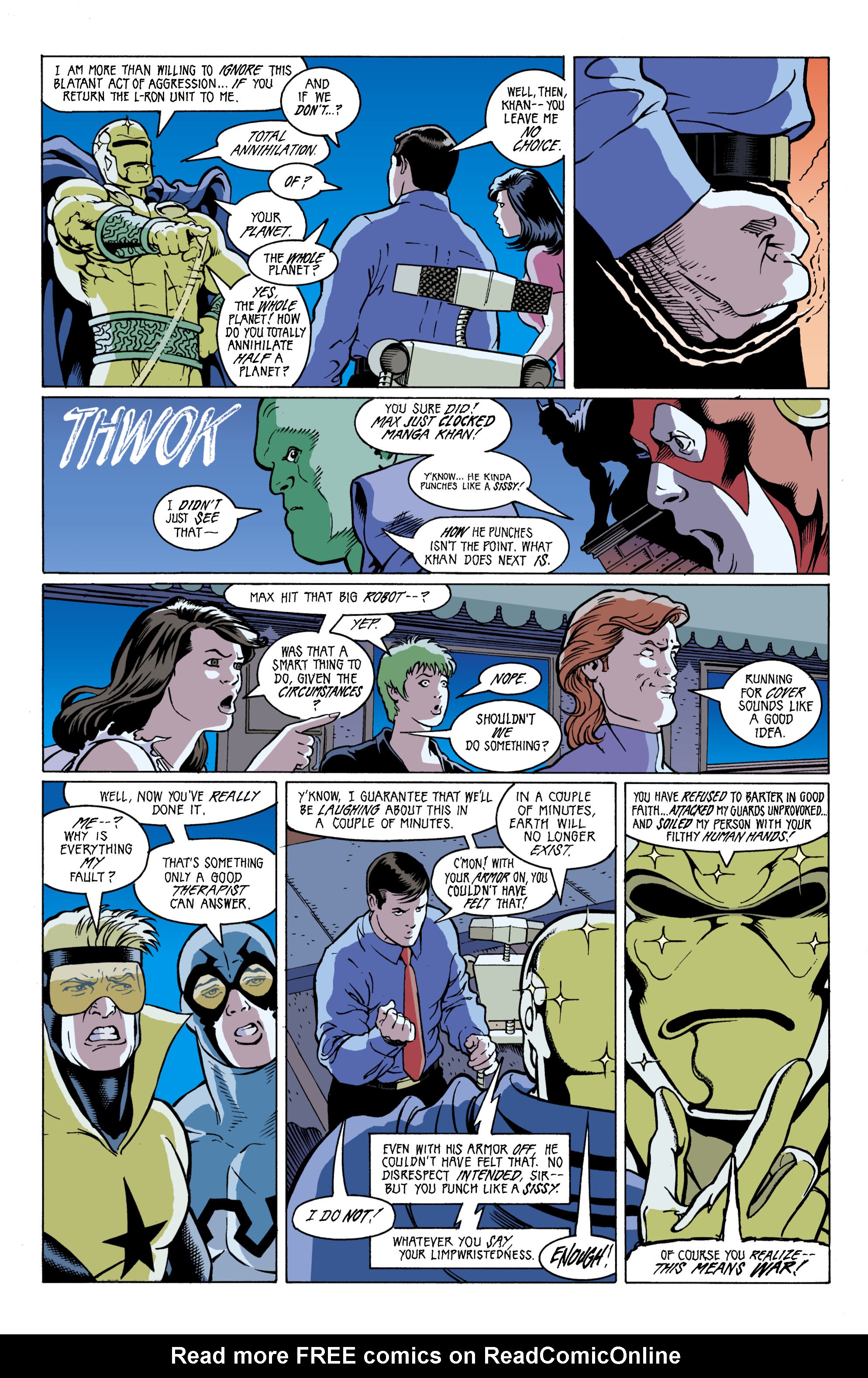 Read online Formerly Known as the Justice League comic -  Issue #6 - 13