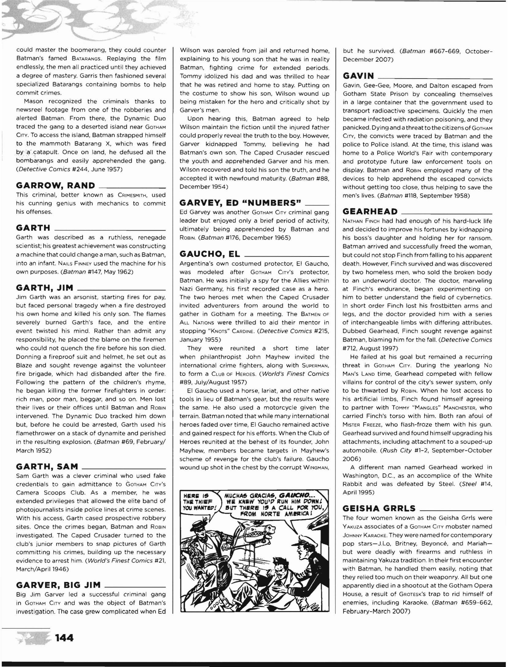 Read online The Essential Batman Encyclopedia comic -  Issue # TPB (Part 2) - 56