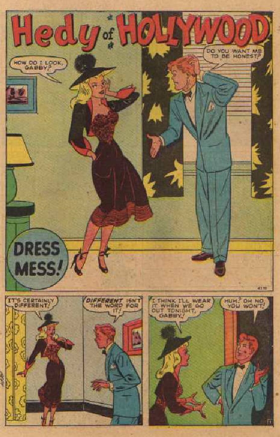 Read online Hedy Of Hollywood Comics comic -  Issue #41 - 3