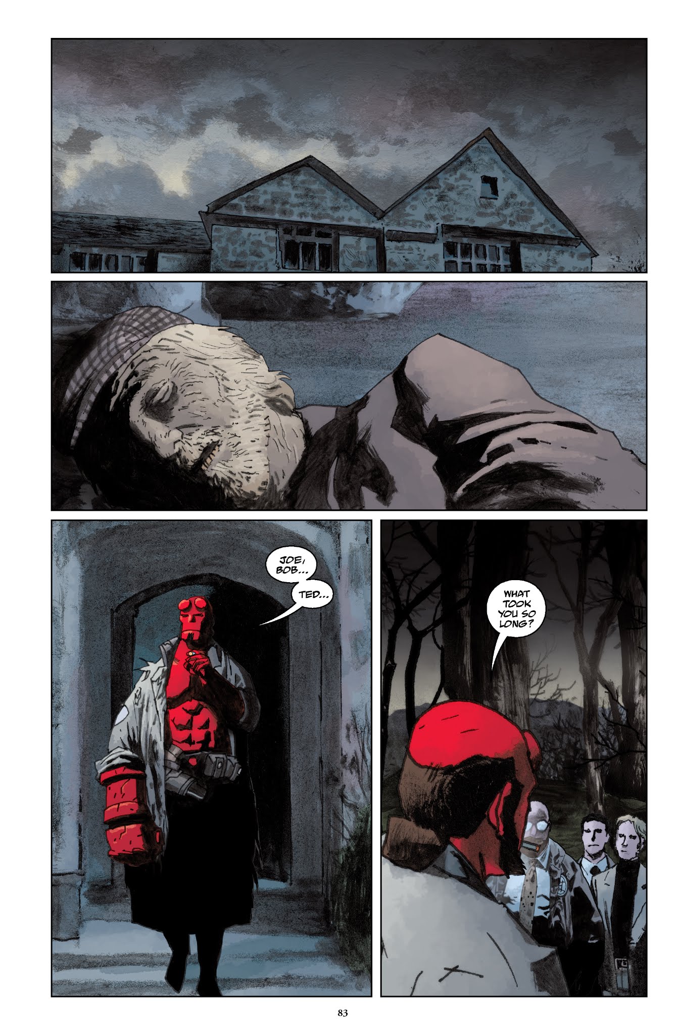 Read online Hellboy The Complete Short Stories comic -  Issue # TPB 2 (Part 1) - 84