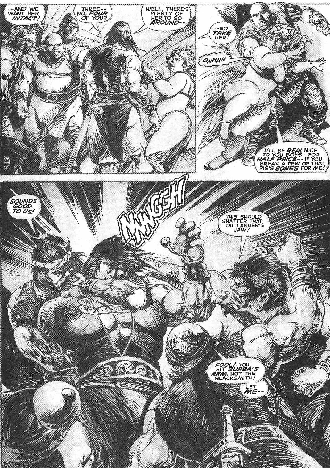 Read online The Savage Sword Of Conan comic -  Issue #209 - 18