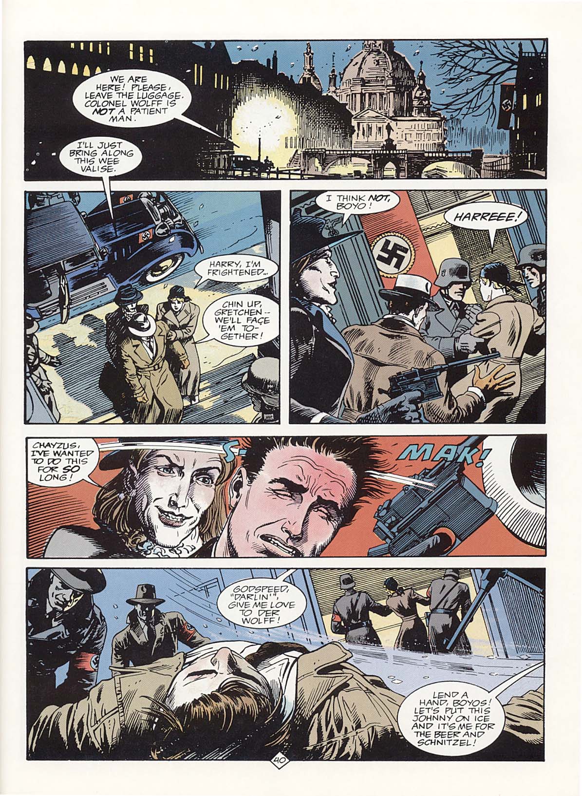 Read online Marvel Graphic Novel comic -  Issue #34 - The Shadow - Hitler's Astrologer - 45