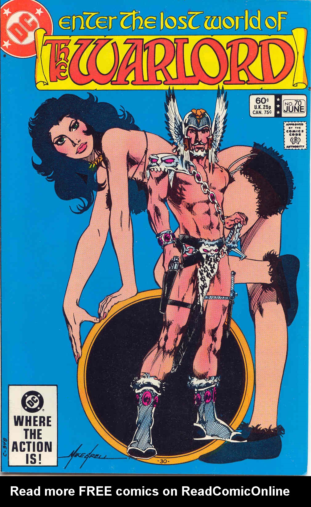Read online Warlord (1976) comic -  Issue #70 - 1