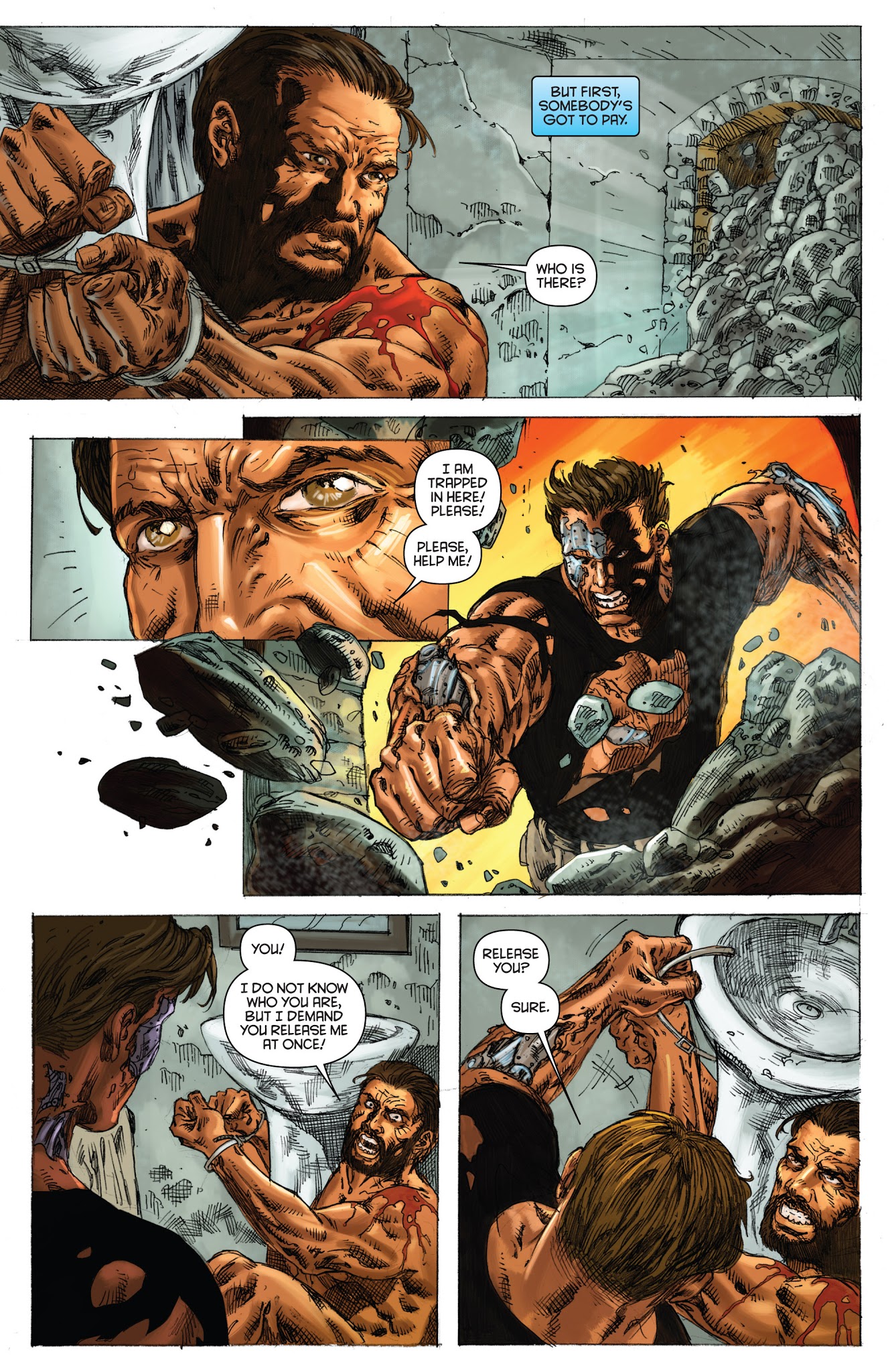Read online Bionic Man comic -  Issue #20 - 18