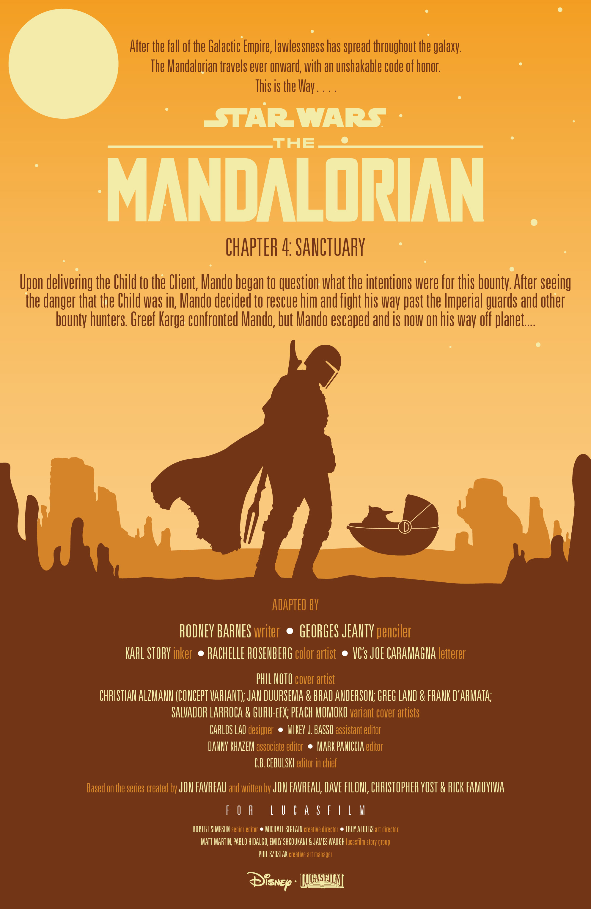 Read online Star Wars: The Mandalorian comic -  Issue #4 - 2