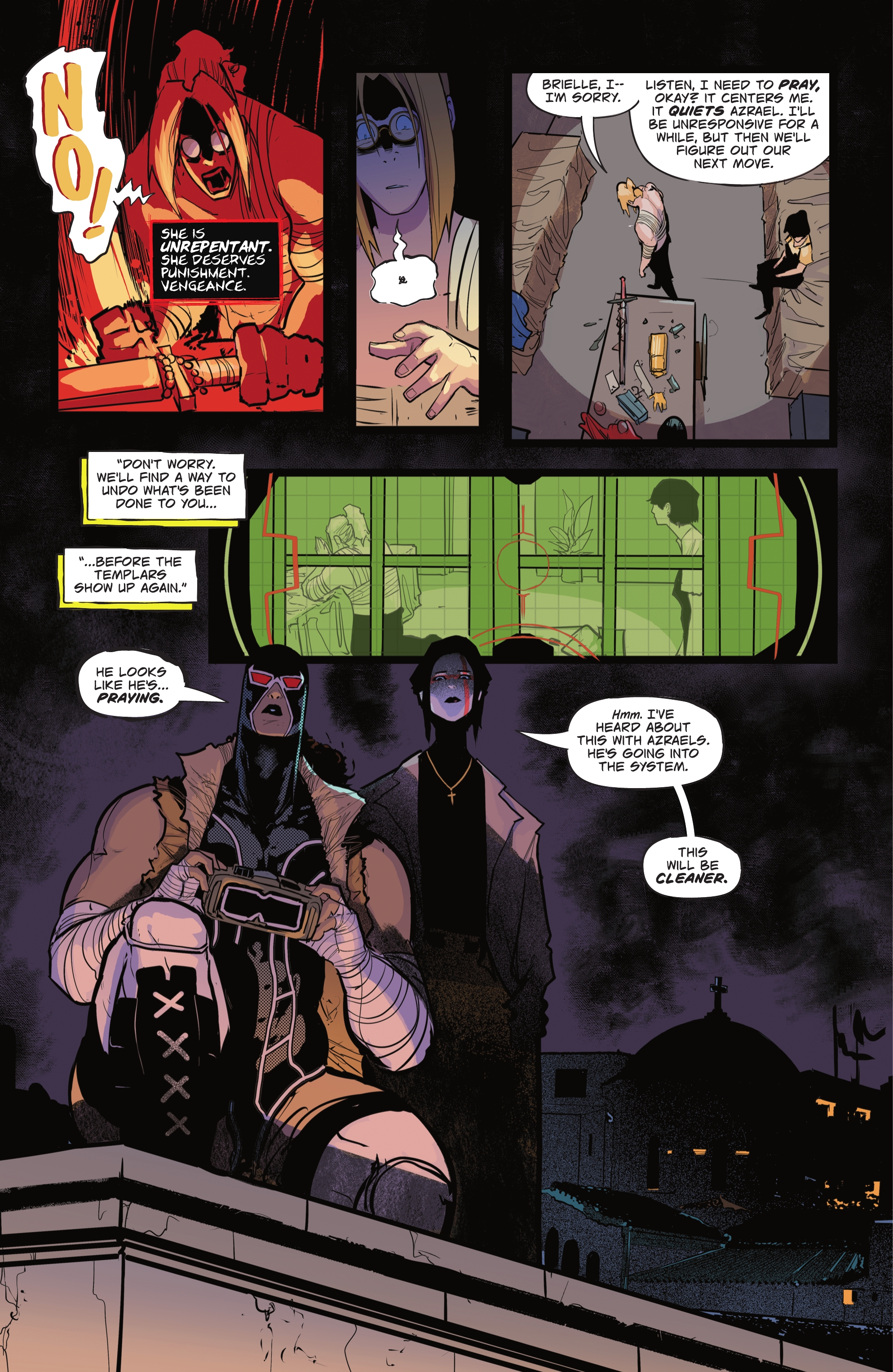 Read online Sword Of Azrael comic -  Issue #2 - 18