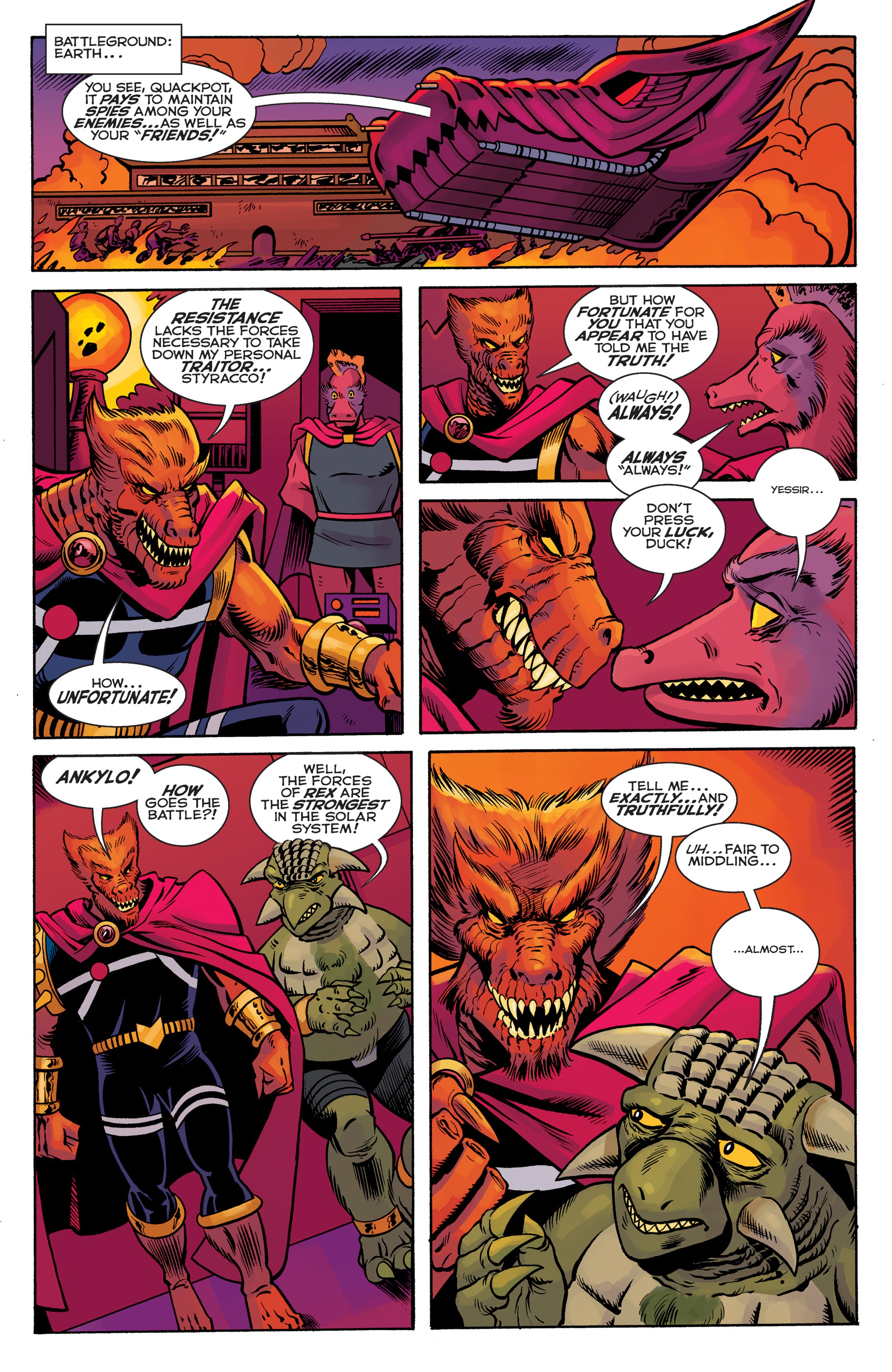 Read online Dinosaucers comic -  Issue #5 - 16