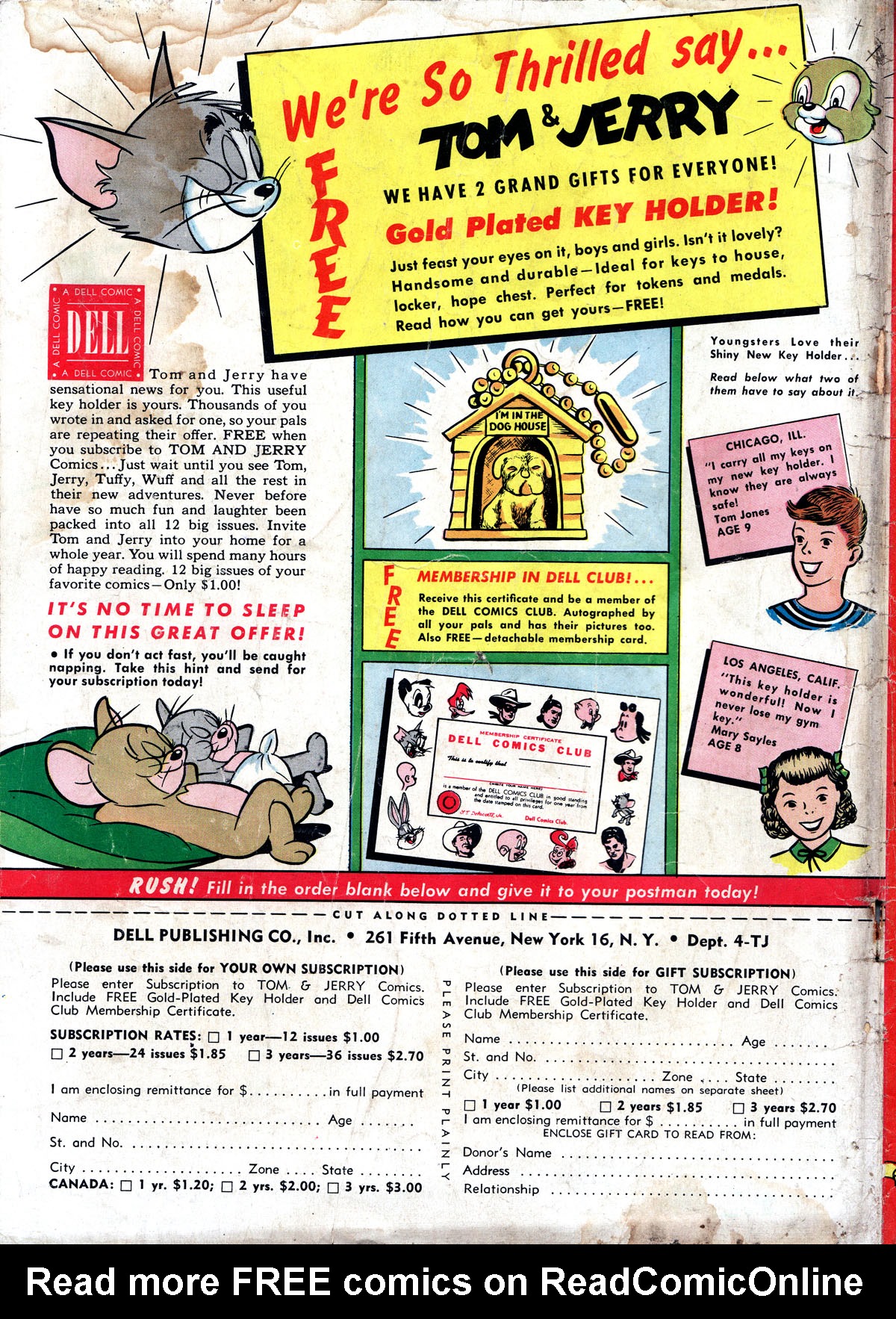 Read online Tom & Jerry Comics comic -  Issue #93 - 36