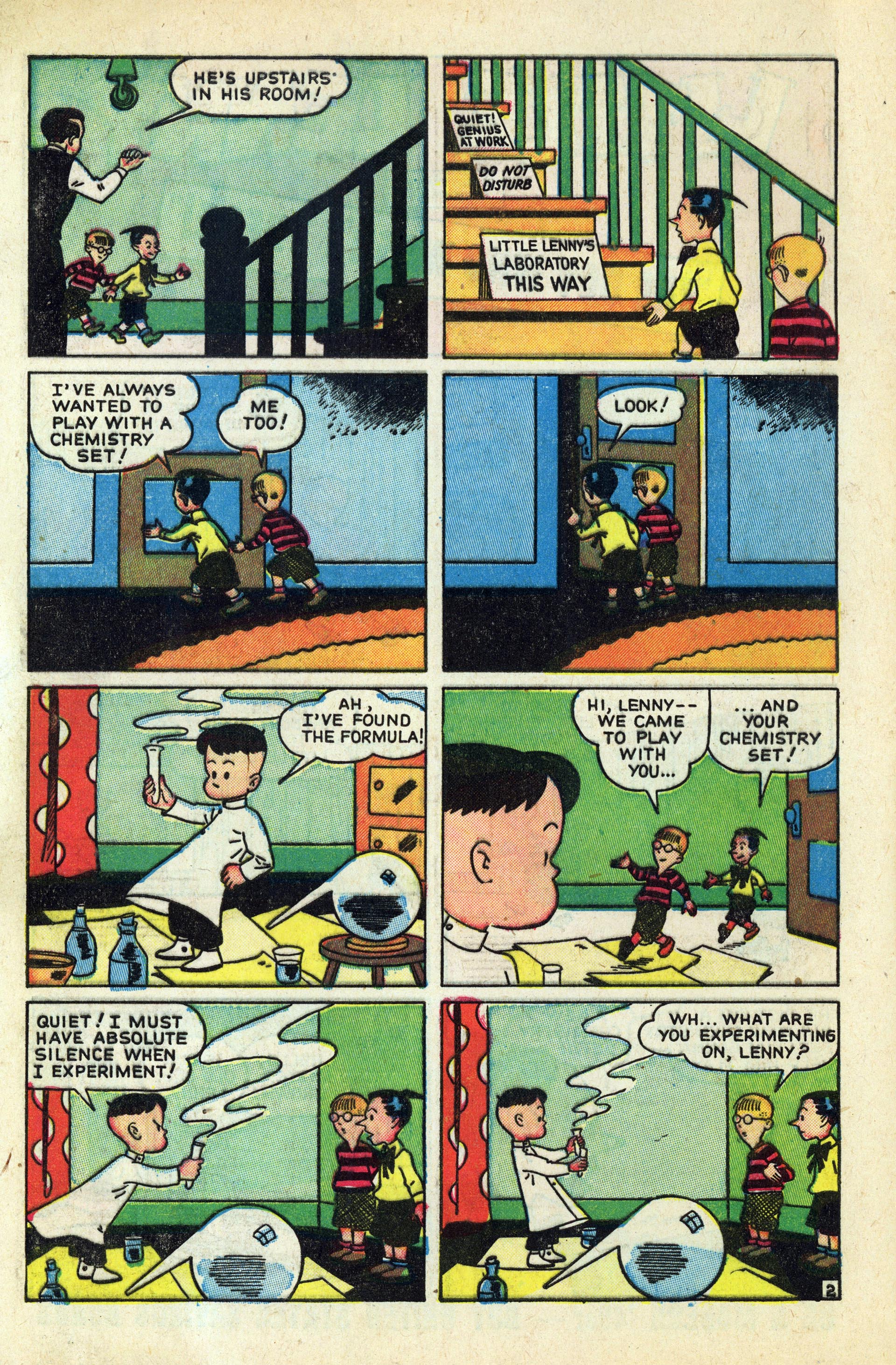 Read online Little Lenny comic -  Issue #2 - 4