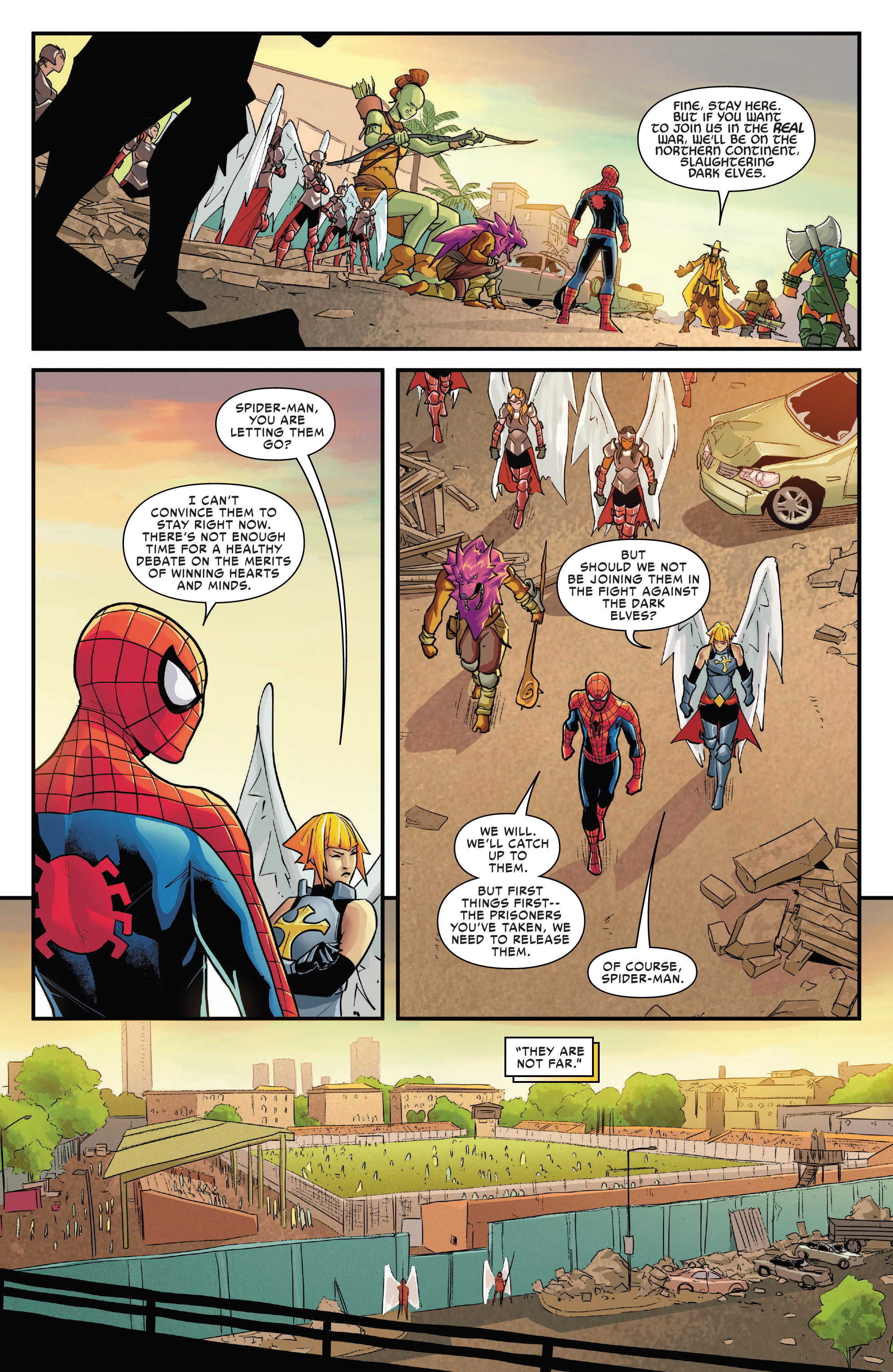 Read online War of the Realms: Spider-Man & the League of Realms comic -  Issue # _TPB - 32