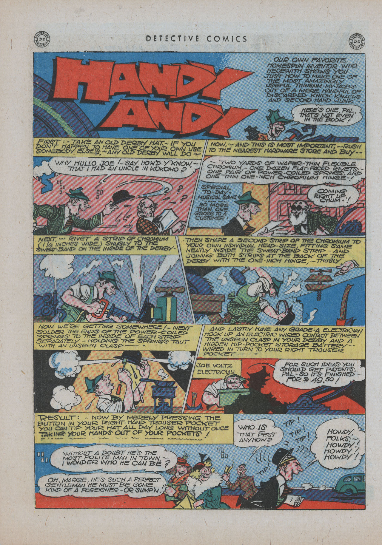 Read online Detective Comics (1937) comic -  Issue #93 - 24
