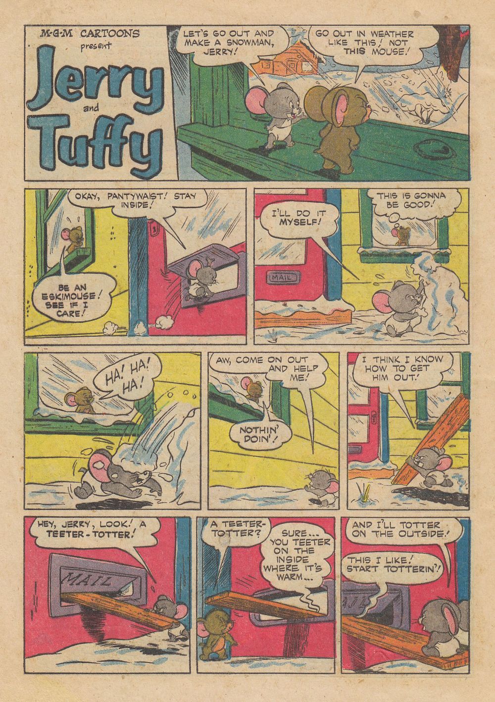 Read online Tom & Jerry Comics comic -  Issue #128 - 32