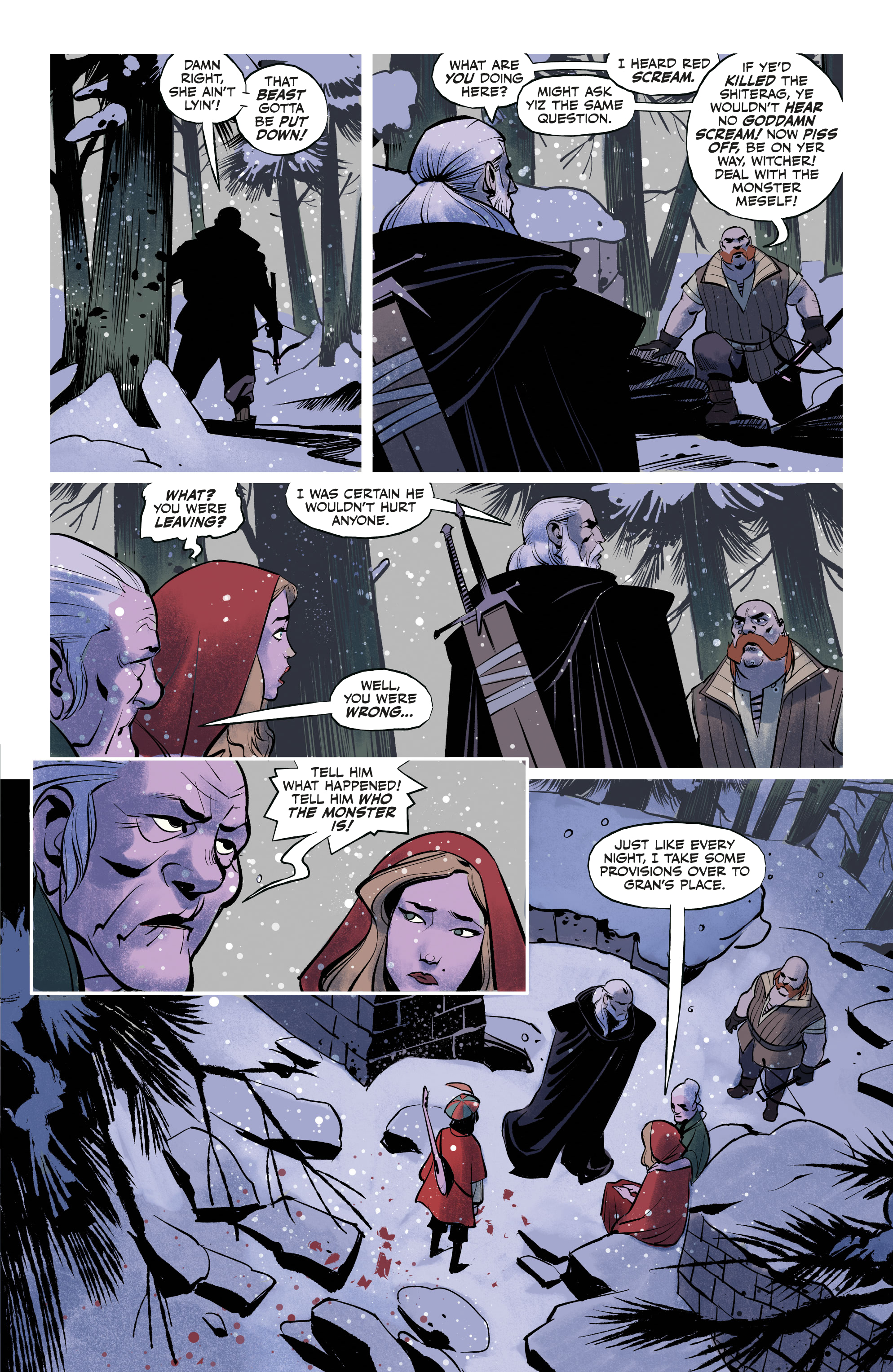 Read online The Witcher: The Ballad of Two Wolves comic -  Issue #2 - 17