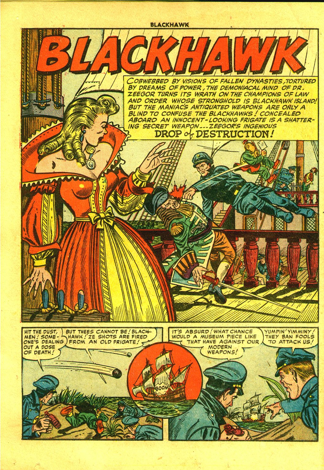 Read online Blackhawk (1957) comic -  Issue #51 - 18