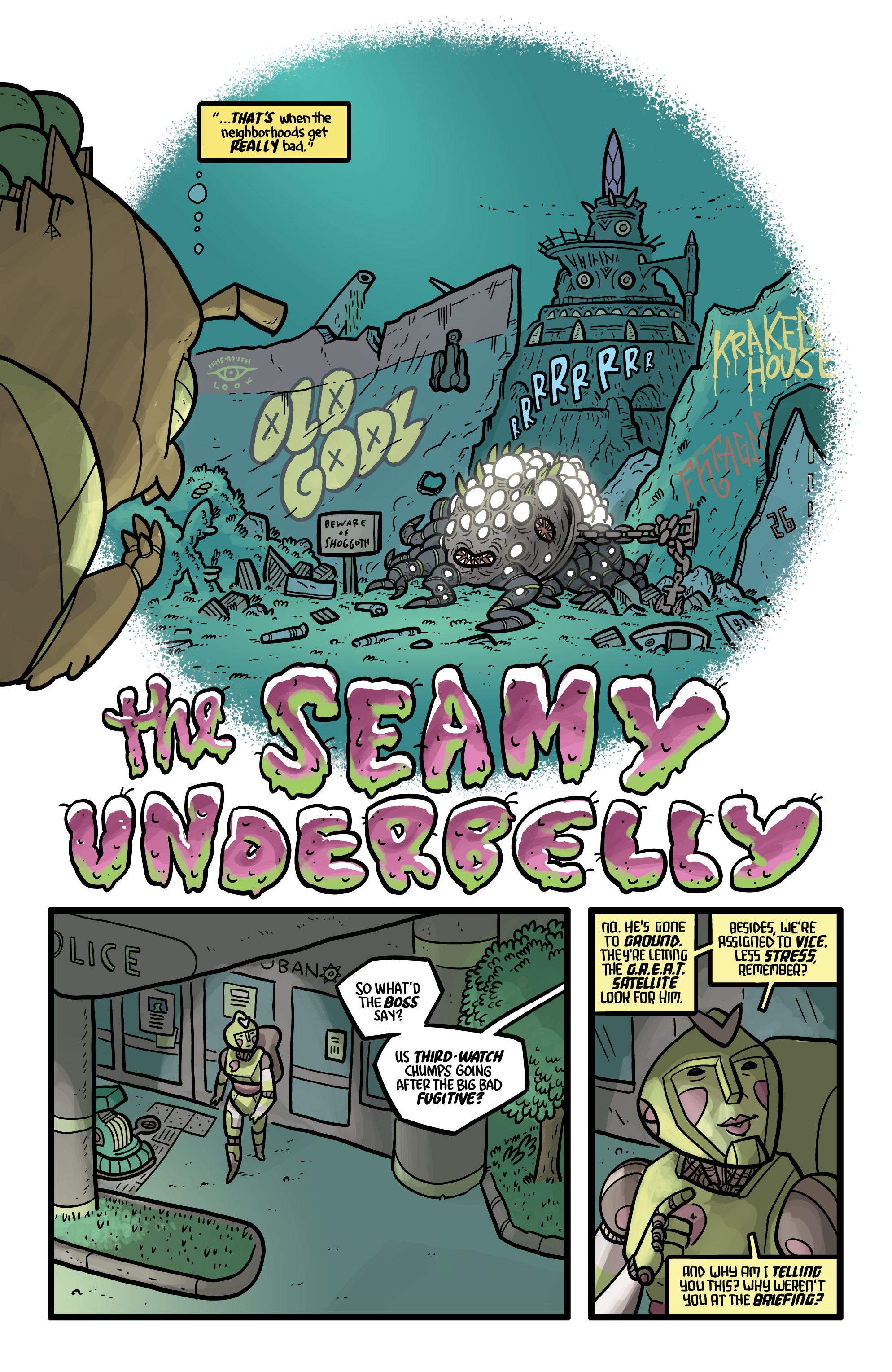 Read online Kaijumax Season 2 comic -  Issue #4 - 4