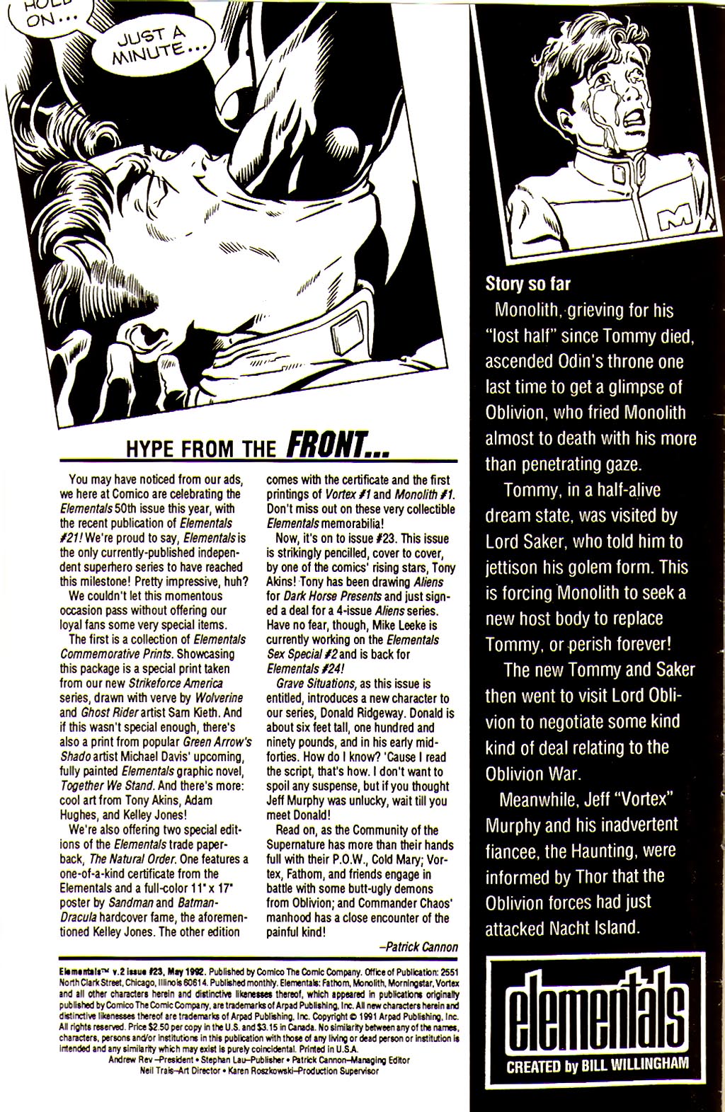 Read online Elementals (1989) comic -  Issue #23 - 2