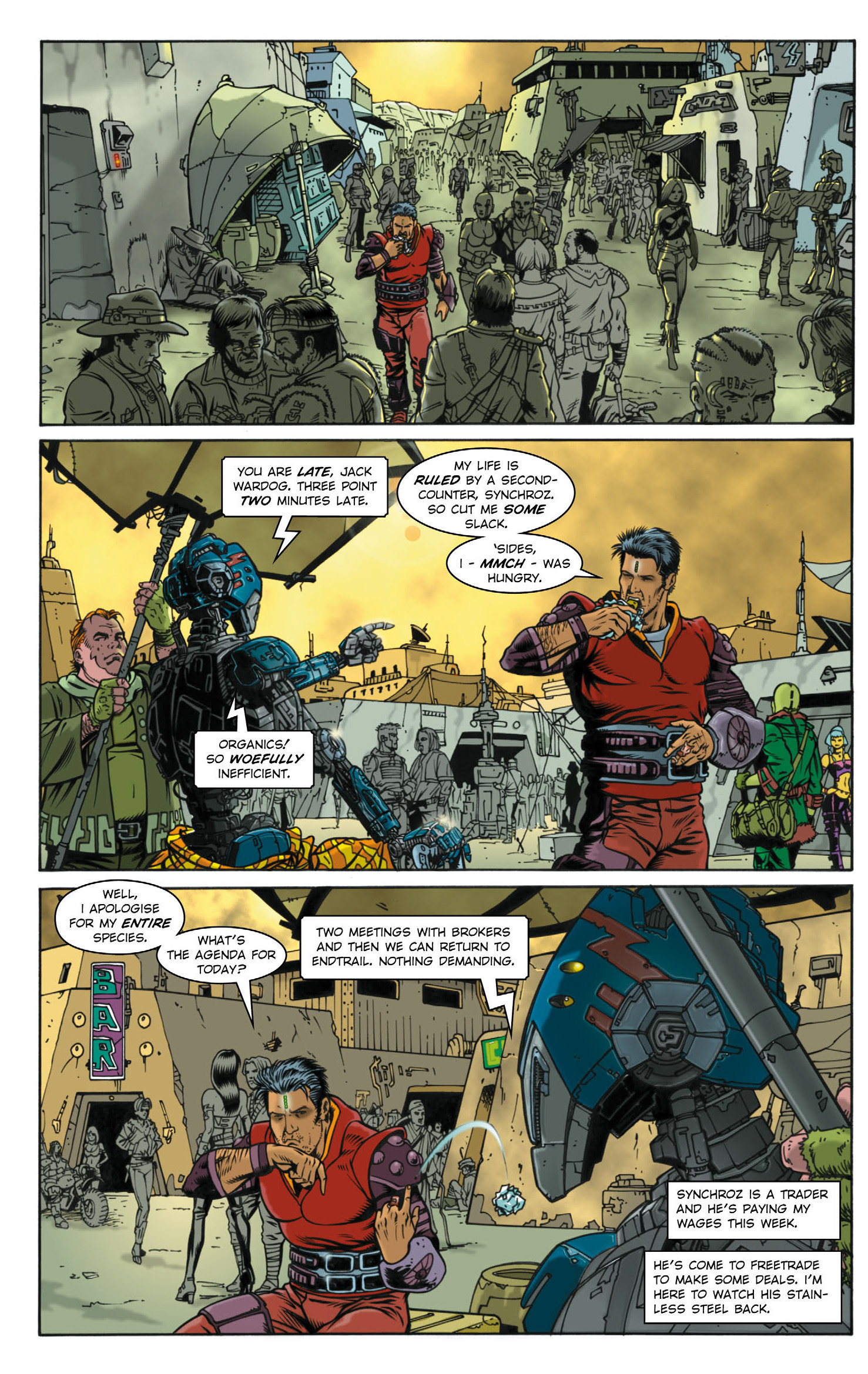 Read online Wardog comic -  Issue # TPB - 7