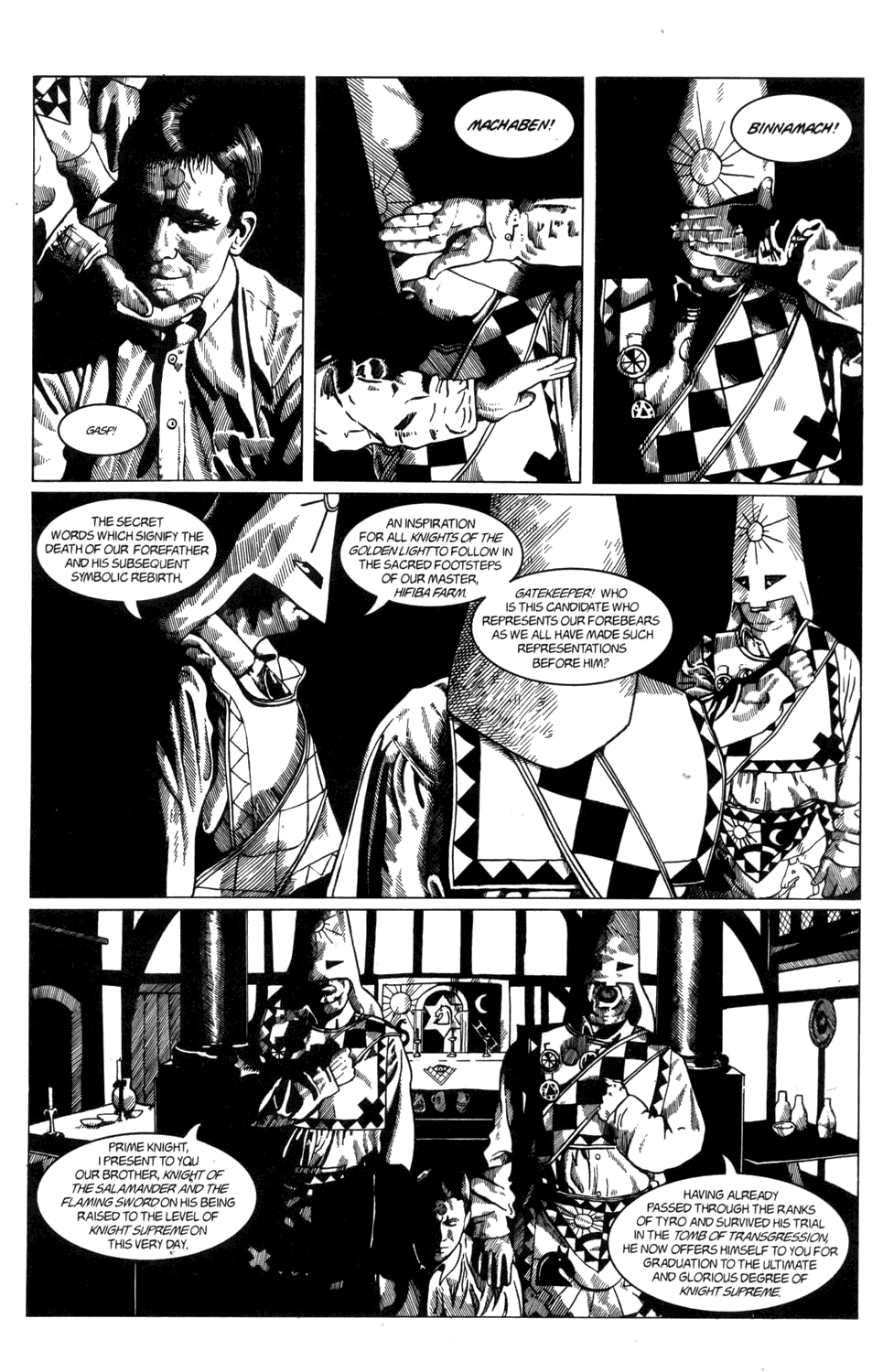 Read online Strangehaven comic -  Issue #6 - 17