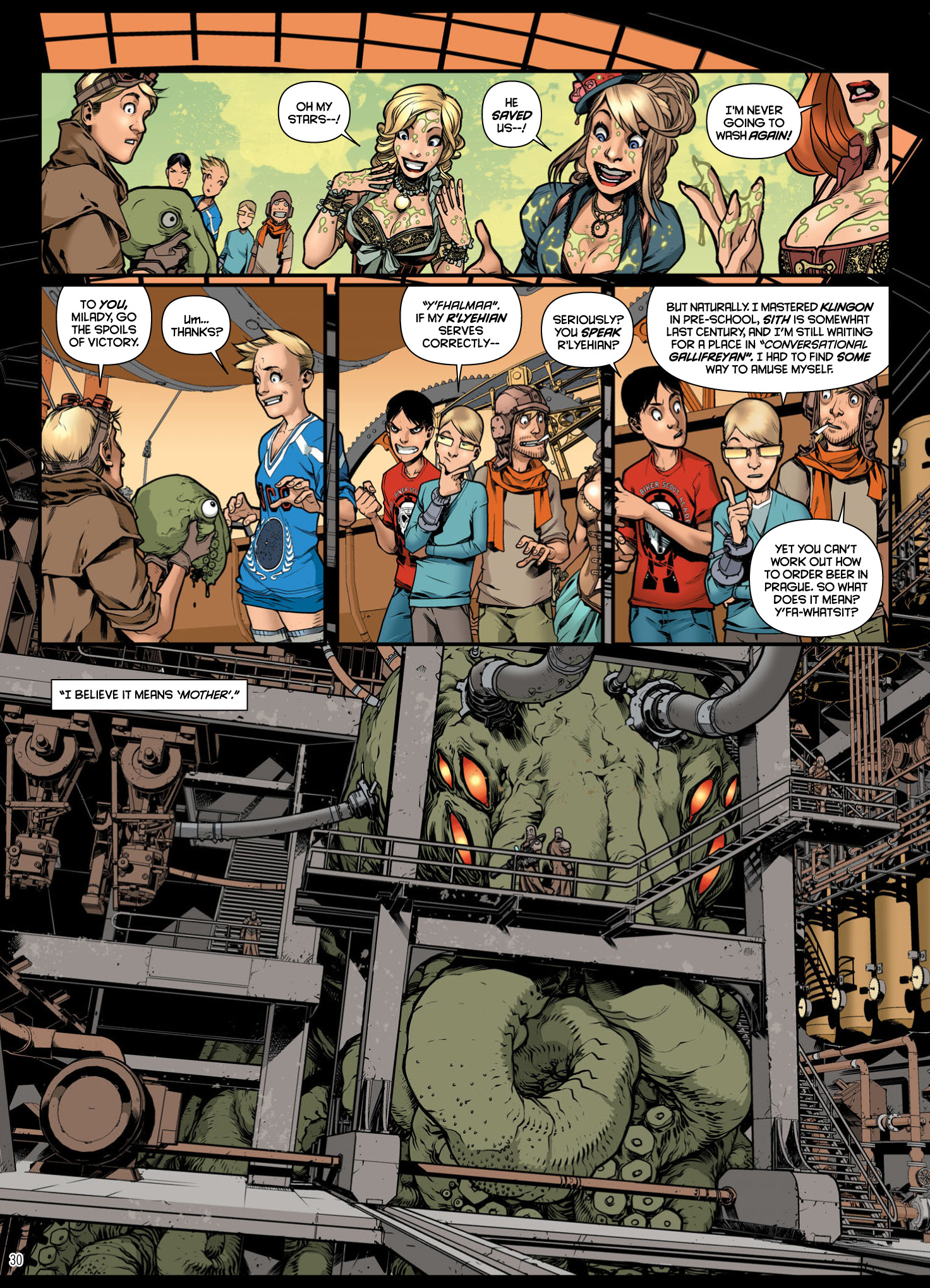 Read online Survival Geeks comic -  Issue # TPB - 32