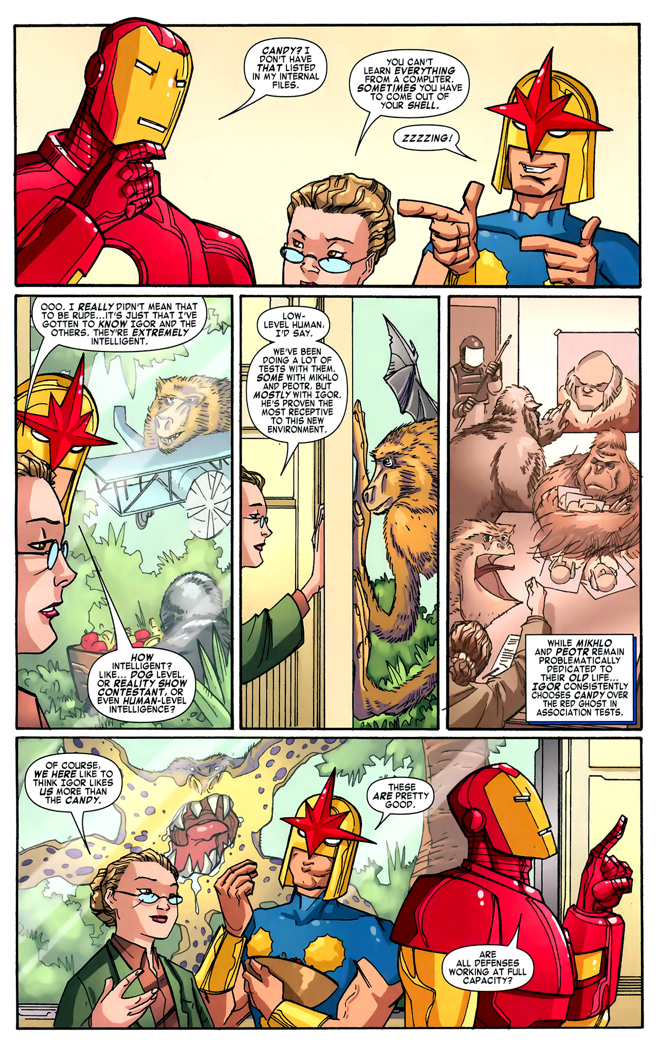Read online Free Comic Book Day 2010 (Iron Man: Supernova) comic -  Issue # Full - 6