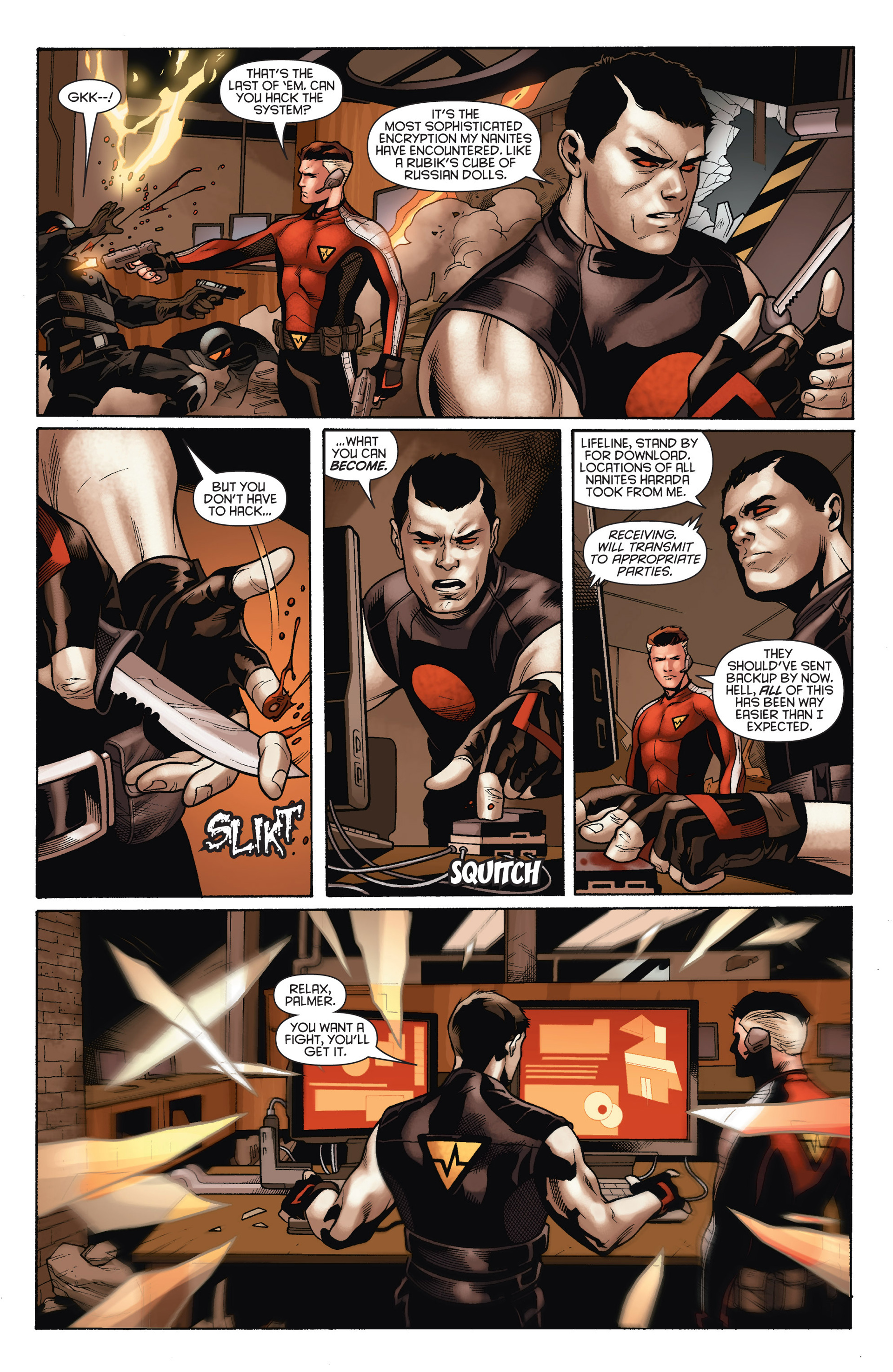 Read online Bloodshot and H.A.R.D.Corps comic -  Issue #16 - 15