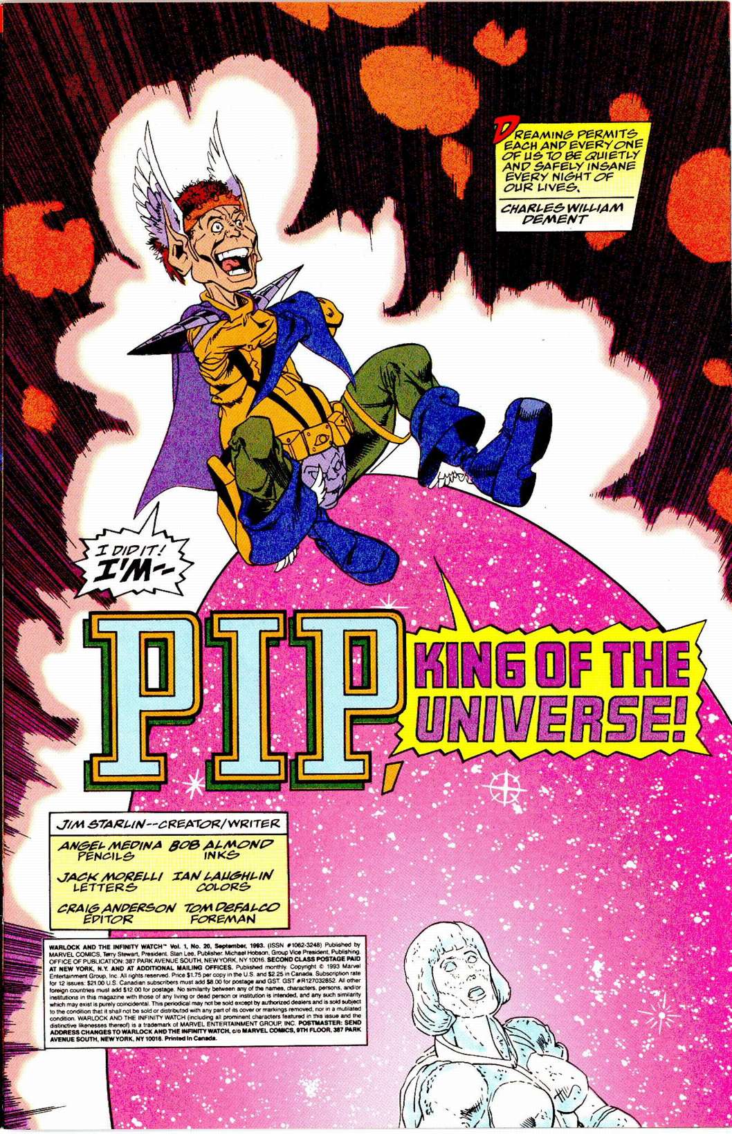 Read online Warlock and the Infinity Watch comic -  Issue #20 - 2