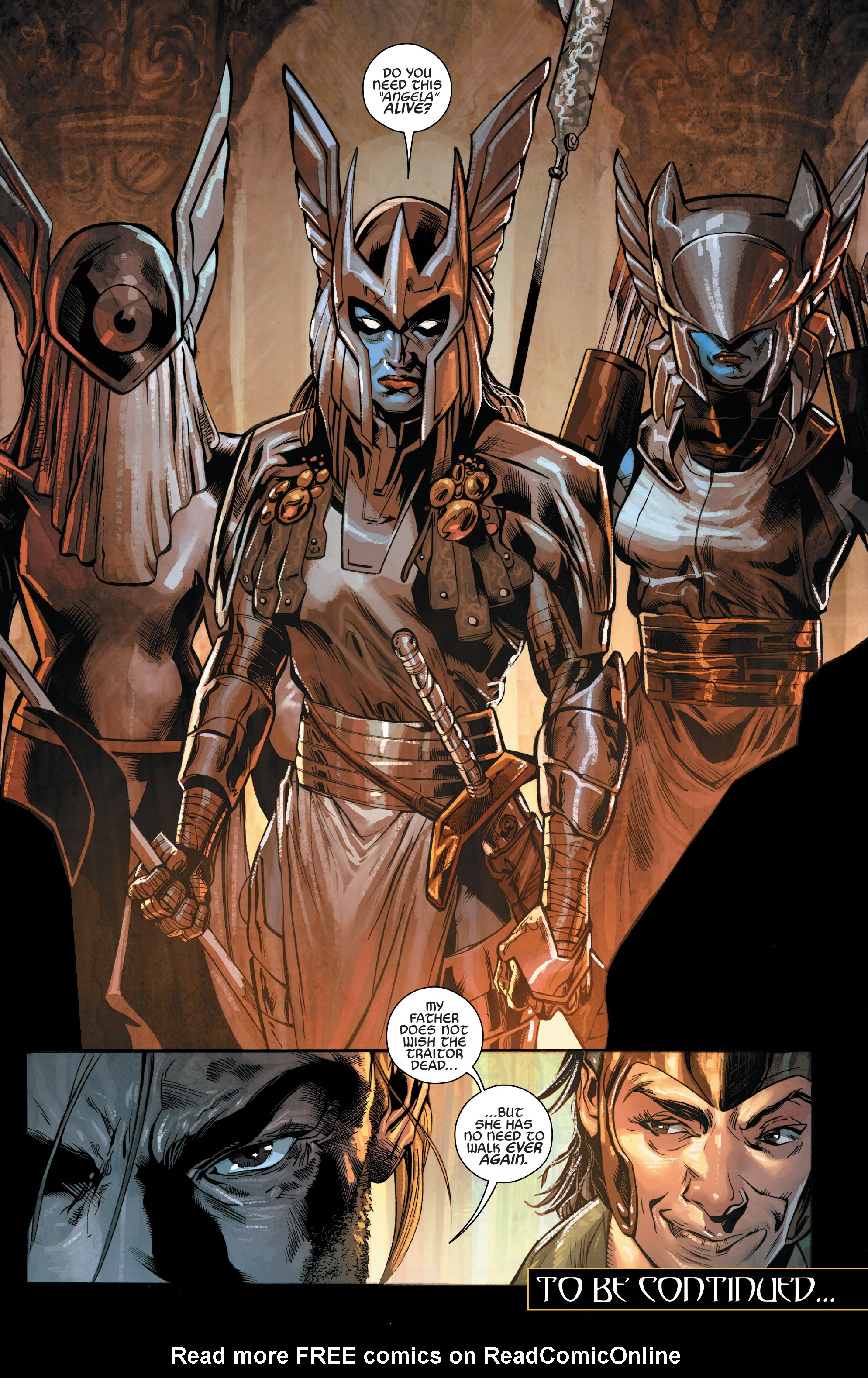 Read online Angela: Asgard's Assassin comic -  Issue #3 - 22