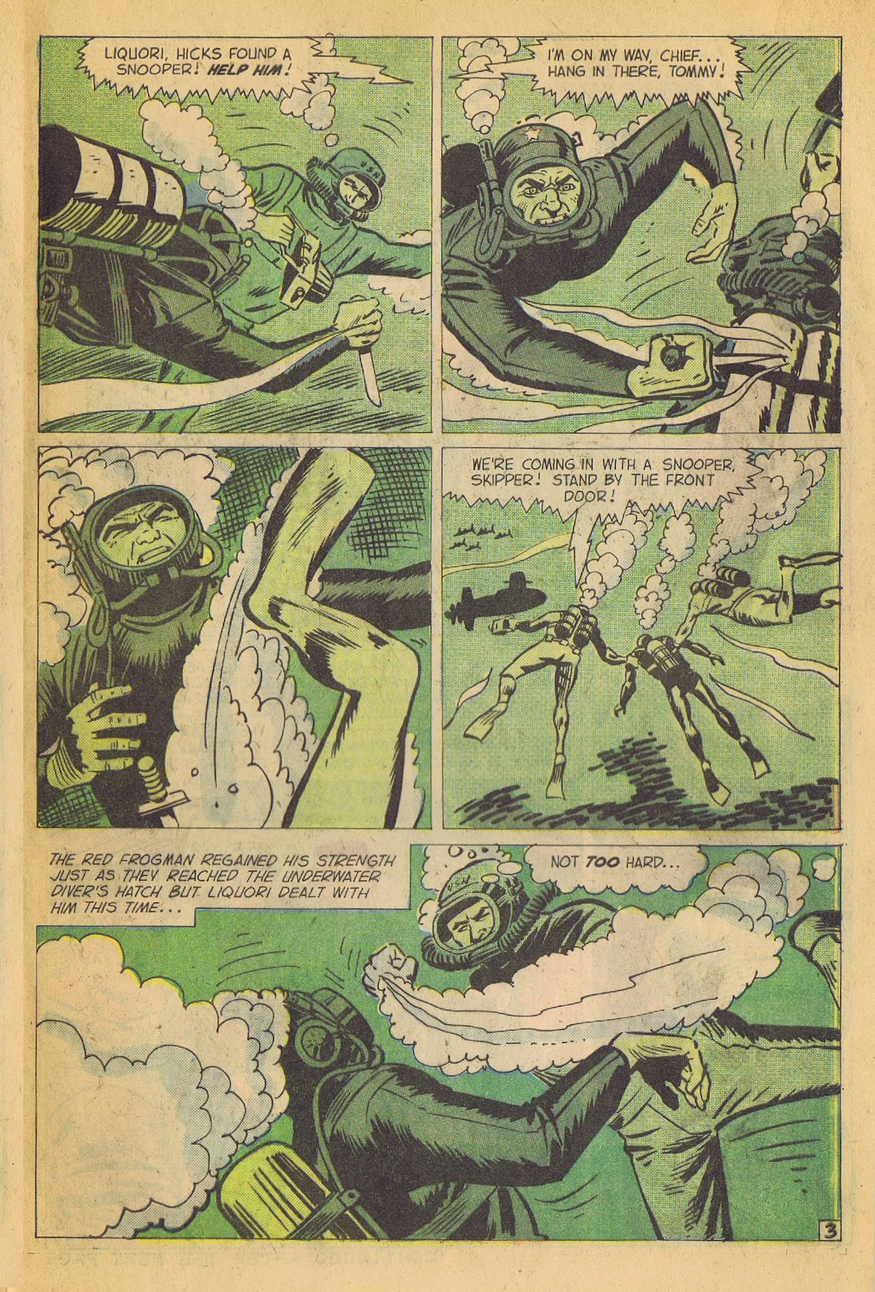 Read online Attack (1971) comic -  Issue #1 - 5